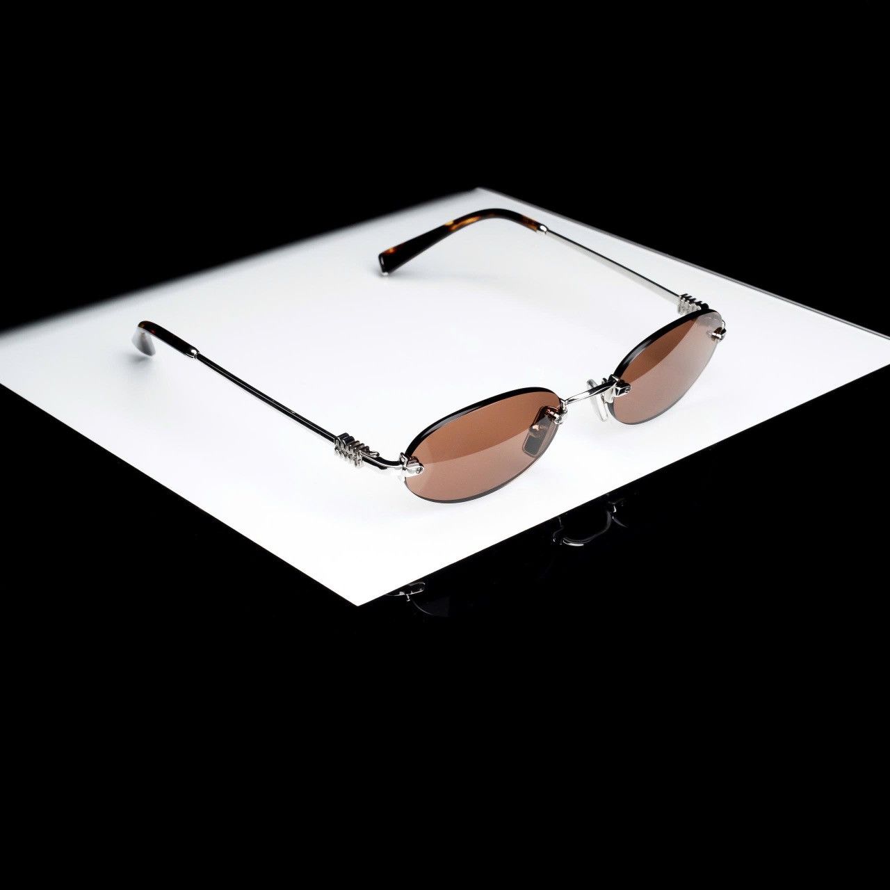 Miu Miu MIU MIU 0MU A54S 1BC90Q SUNGLASSES Size ONE SIZE - 1 Thumbnail