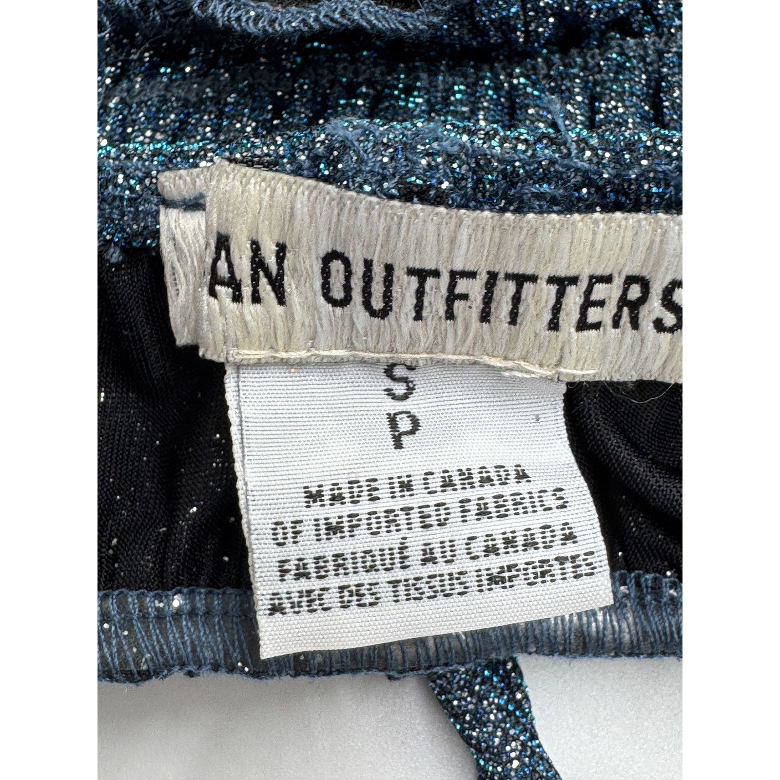 Urban Outfitters Urban Outfitters Sparkle Crop Top Spaghetti Strap Small Size S / US 4 / IT 40 - 6 Thumbnail