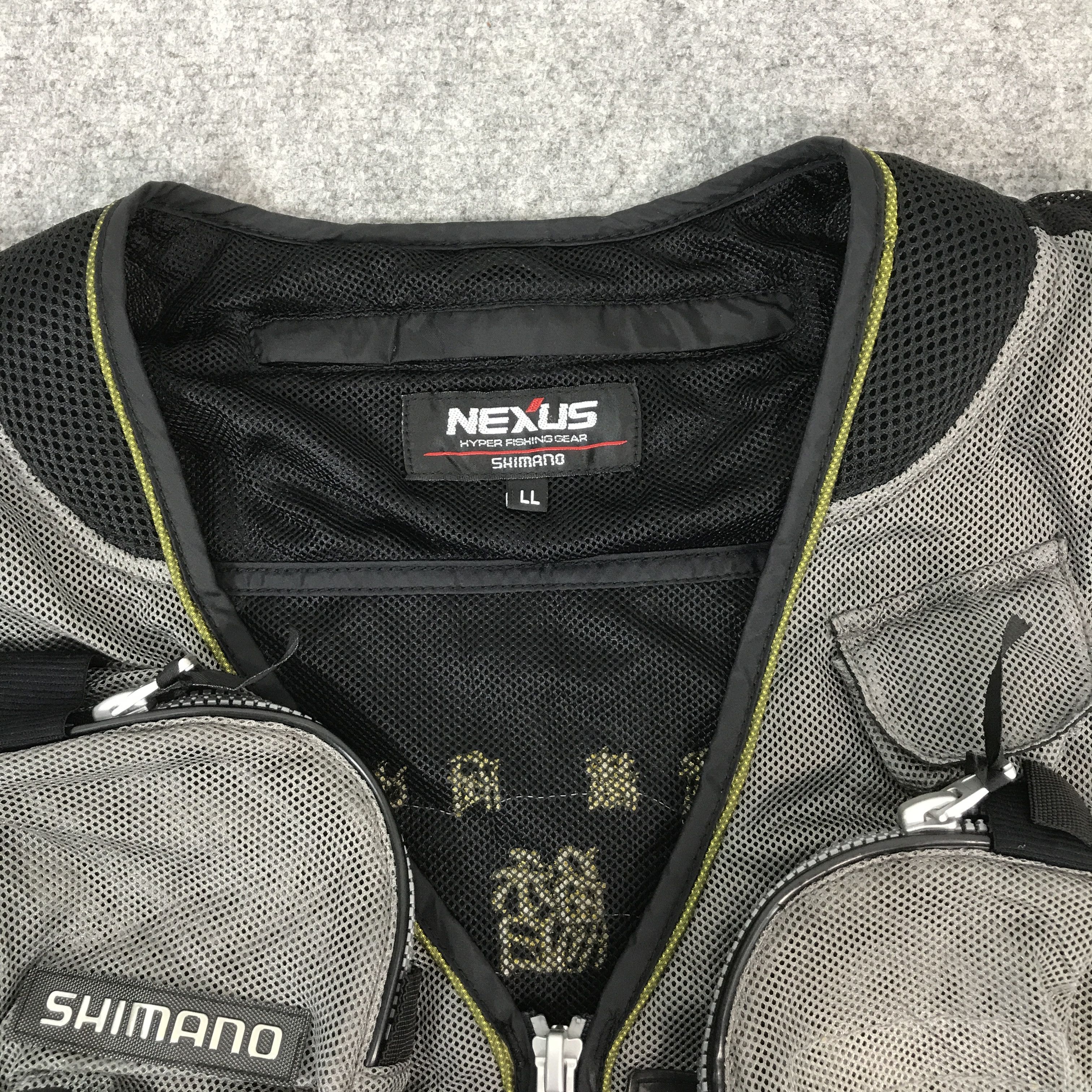 Japanese Brand shimano fishing japan Tactical vest Size US L / EU 52-54 / 3 - 7 Thumbnail