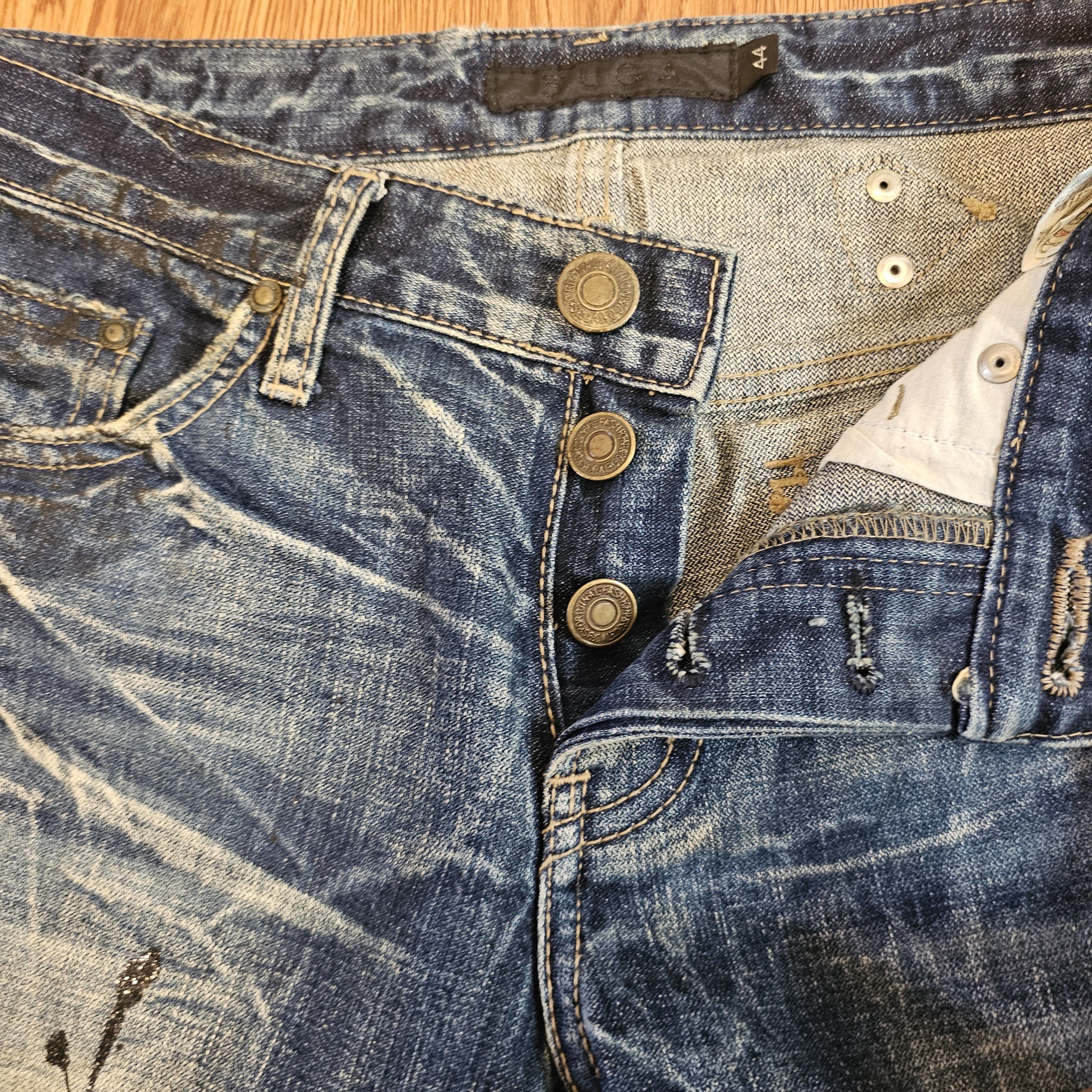 JACKROSE Vintage FUGA Mudwash Flared Jeans Size US 29 - 4 Thumbnail