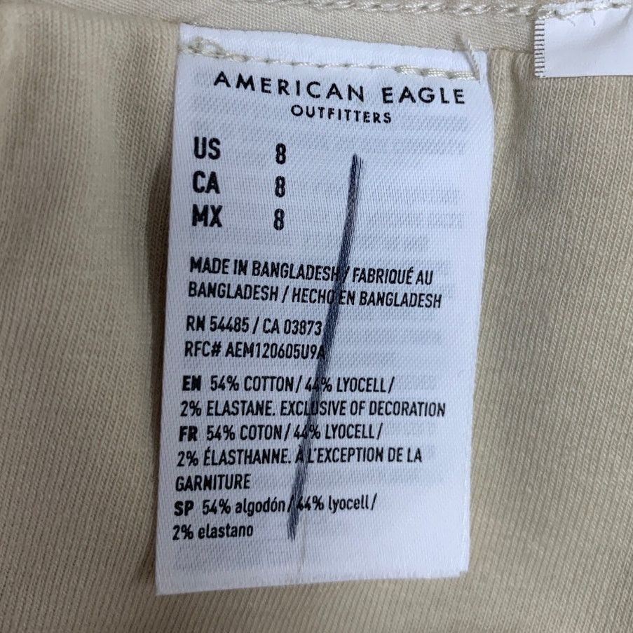 American Eagle Outfitters New American Eagle Womens Size 8 Cotton Blend Bubble Skort Size 30" / US 8 / IT 44 - 8 Thumbnail