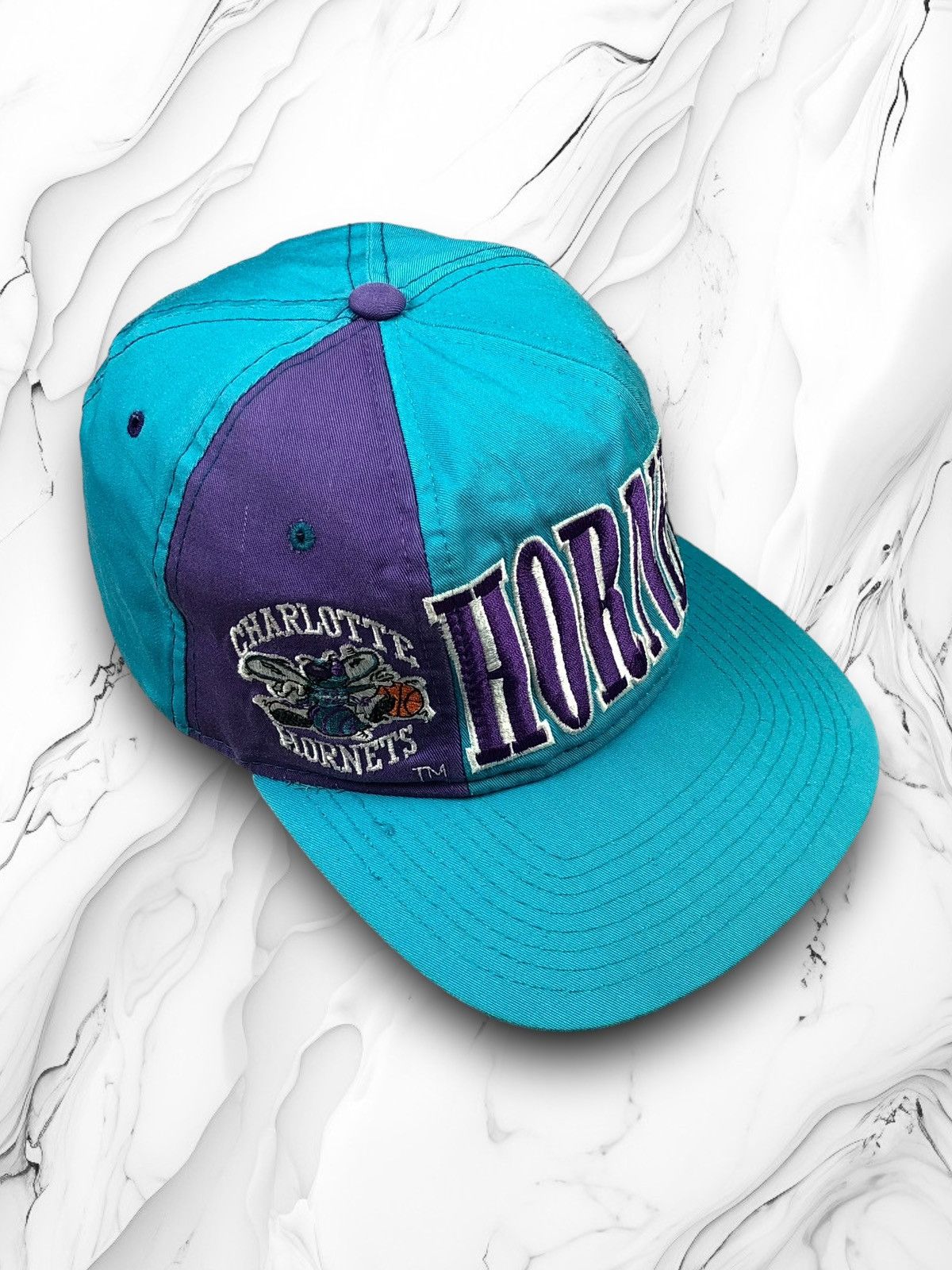 Vintage RARE Vintage 90s NBA Charlotte Hornets x Starter Korea Cap