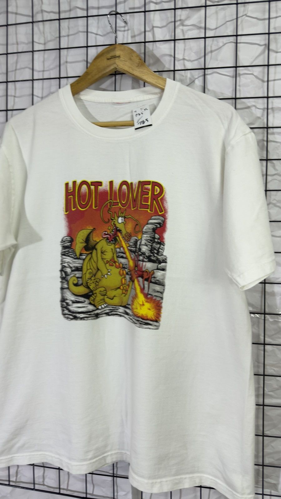 Vintage Vintage 90's hot lover sex humor graphic tee shirt Size US XL / EU 56 / 4 - 3 Thumbnail