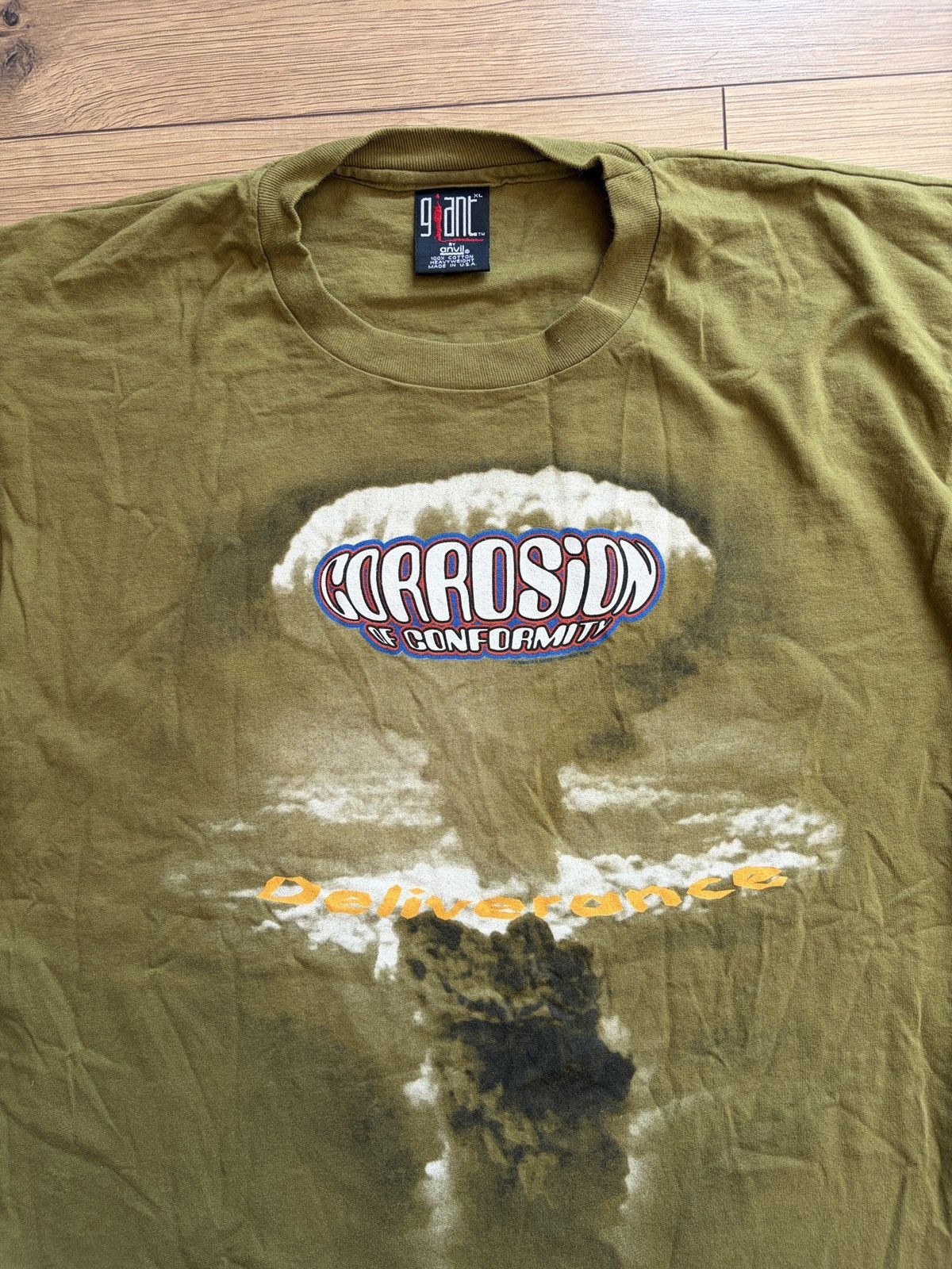 Band Tees Corrosion of Conformity GIANT 1994 Deliverance T-shirt Size US XL / EU 56 / 4 - 2 Thumbnail