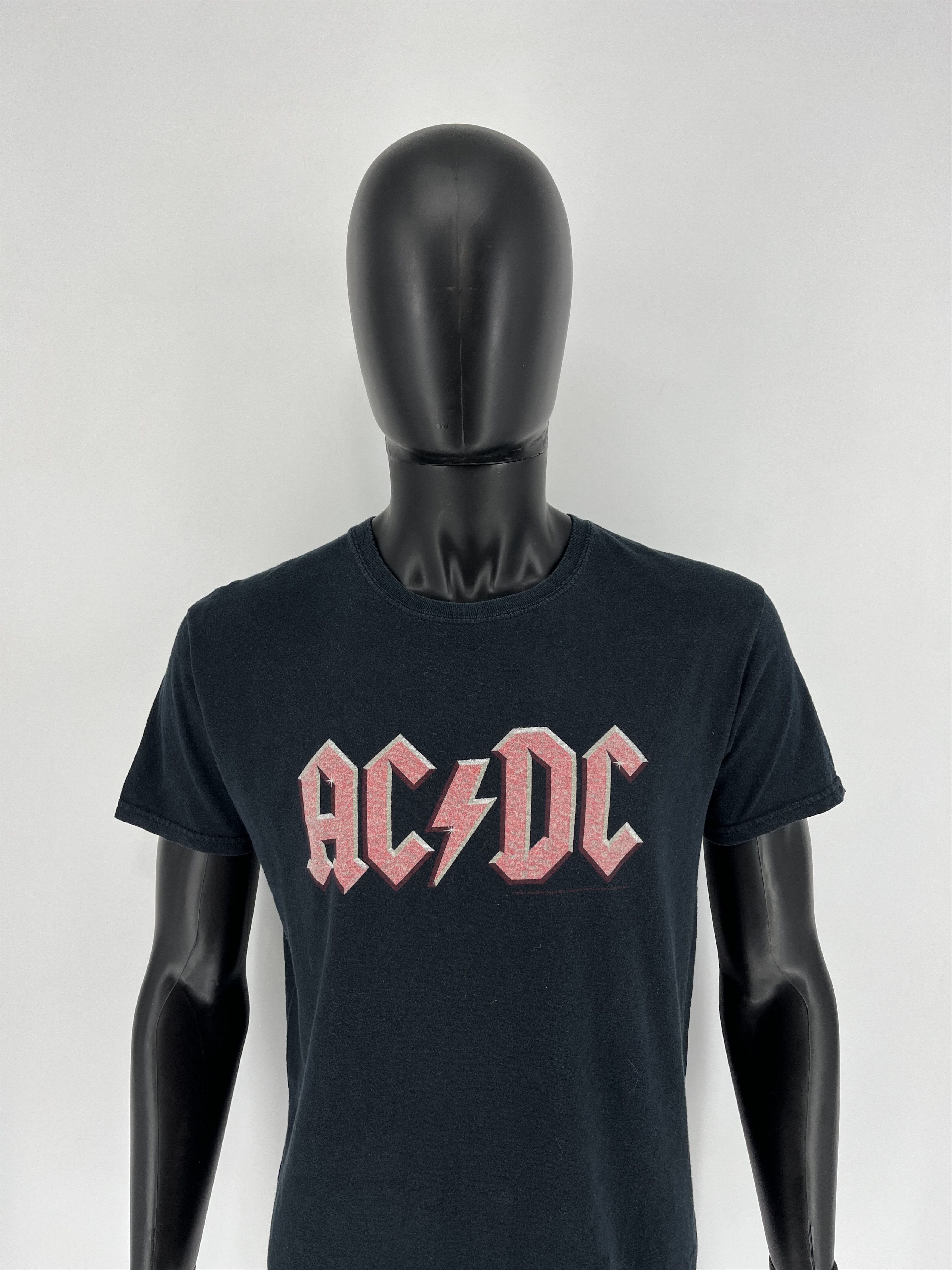 AC/DC Vintage Y2k T Shirt Ac/Dc Tee Big Logo Band Rock Tee Size US M / EU 48-50 / 2 - 1 Thumbnail