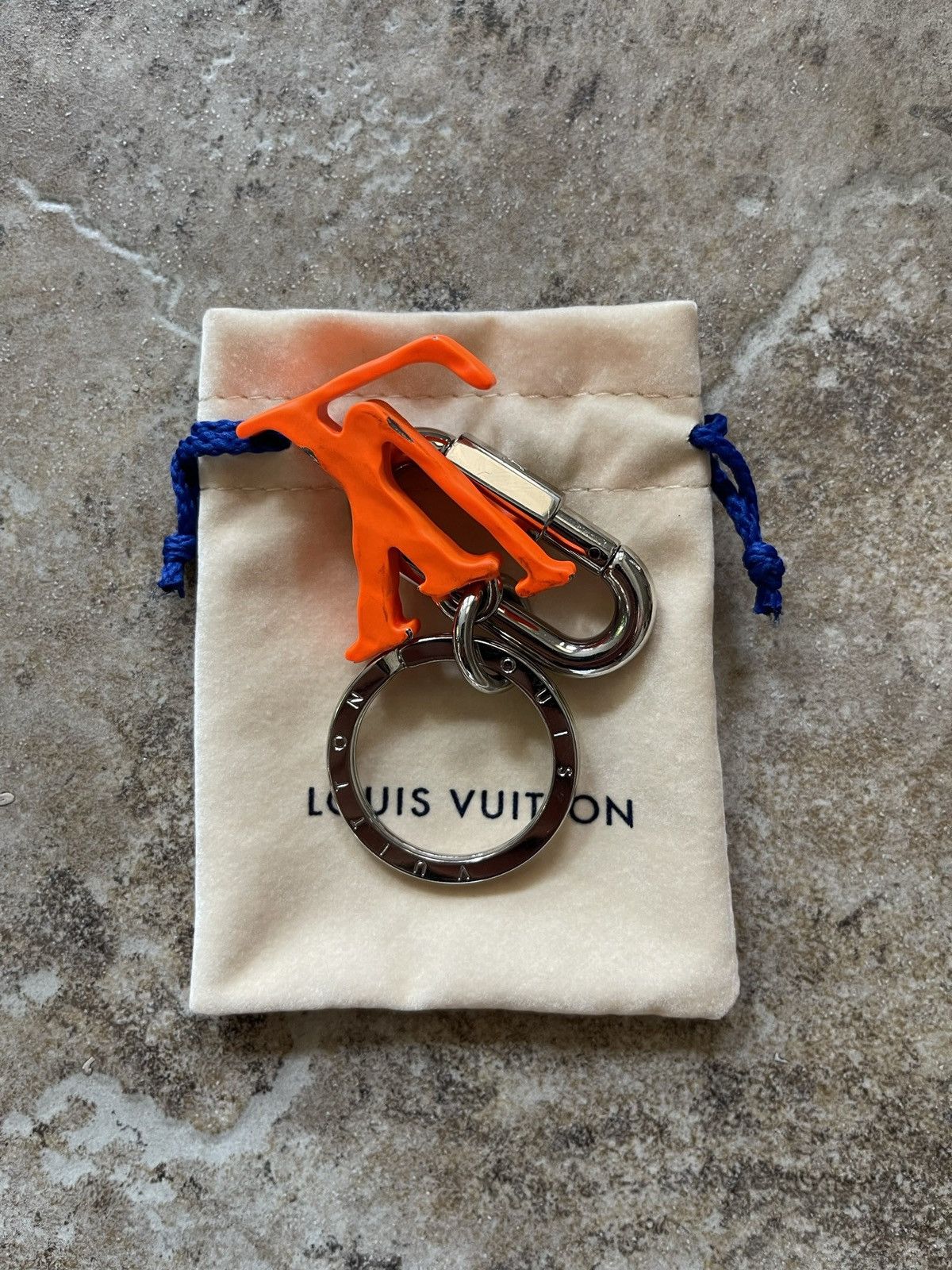 Louis Vuitton Louis Vuitton Virgil SOLAR RAY LV CARABINER Keychain Charm Size ONE SIZE - 2 Thumbnail