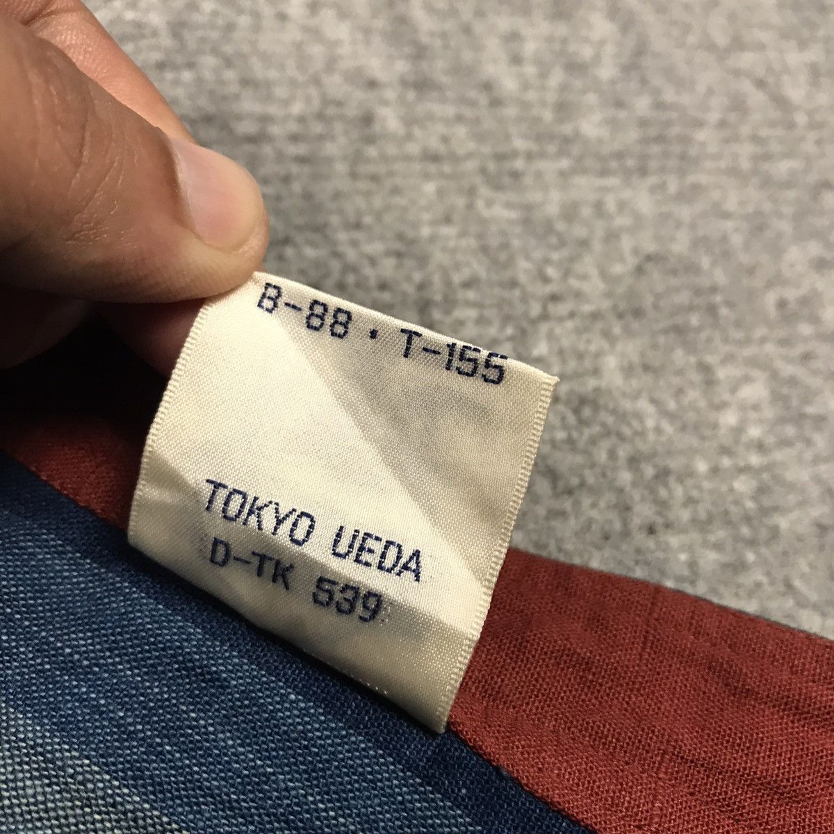 Indigo × Japanese Brand JAPAN INDIGO STRIPE DESIGN BUTTON JACKET Size US M / EU 48-50 / 2 - 13 Thumbnail