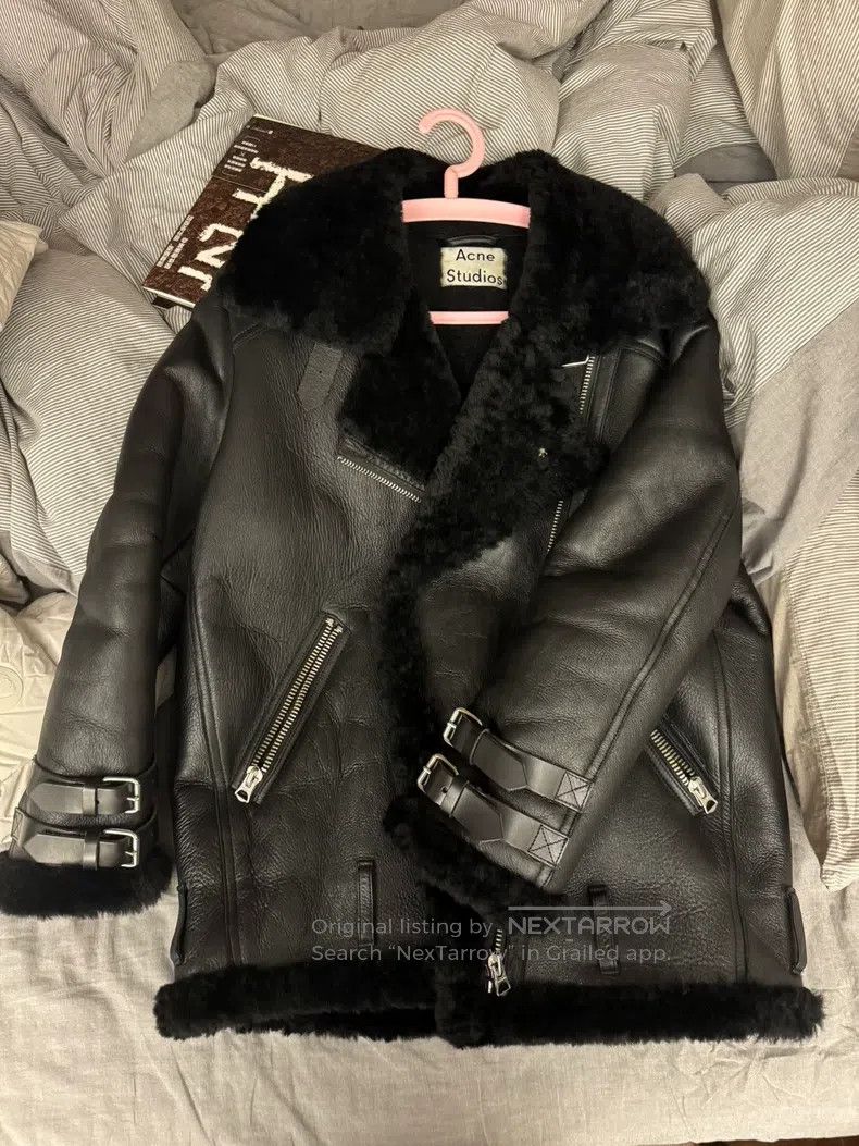 Acne Studios Acne Studios size:34 Shearling Coat Size S / US 4 / IT 40 - 2 Thumbnail