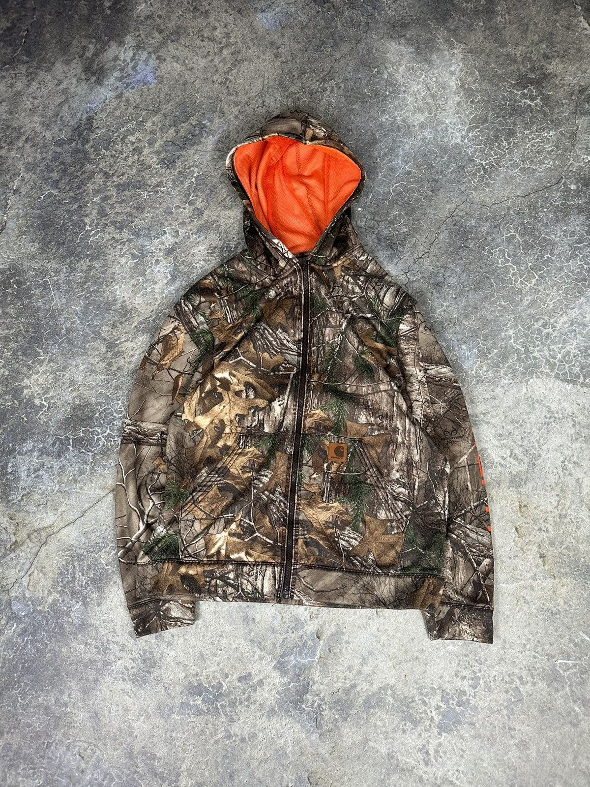 Pre-owned Carhartt X Realtree Vintage Carhartt Realtree Zipup