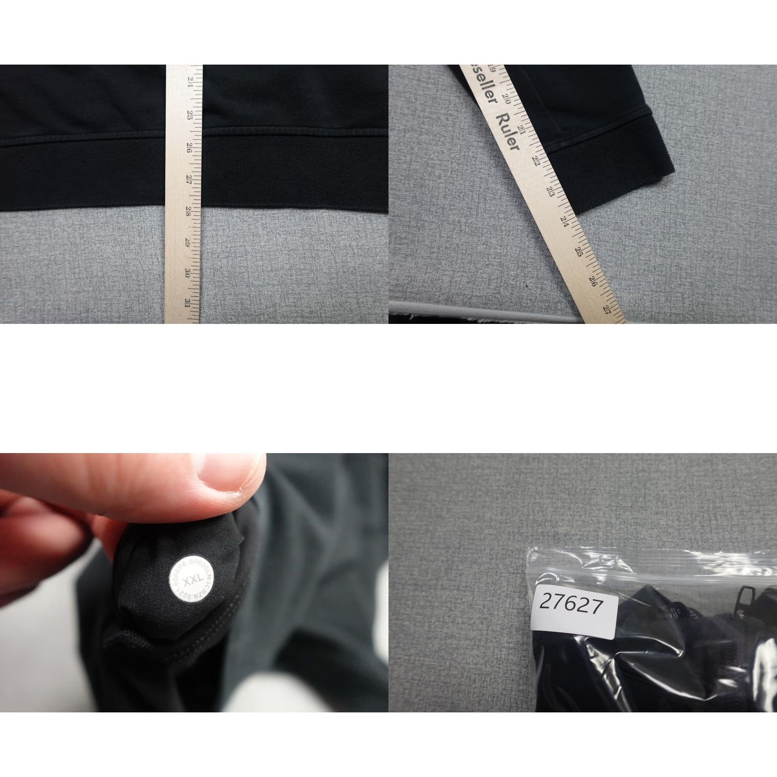 Lululemon Lululemon Full Zip Hoodie Mens 2XL Black Fleece Sweatshirt Pockets Logo Soft Size US XXL / EU 58 / 5 - 8 Thumbnail