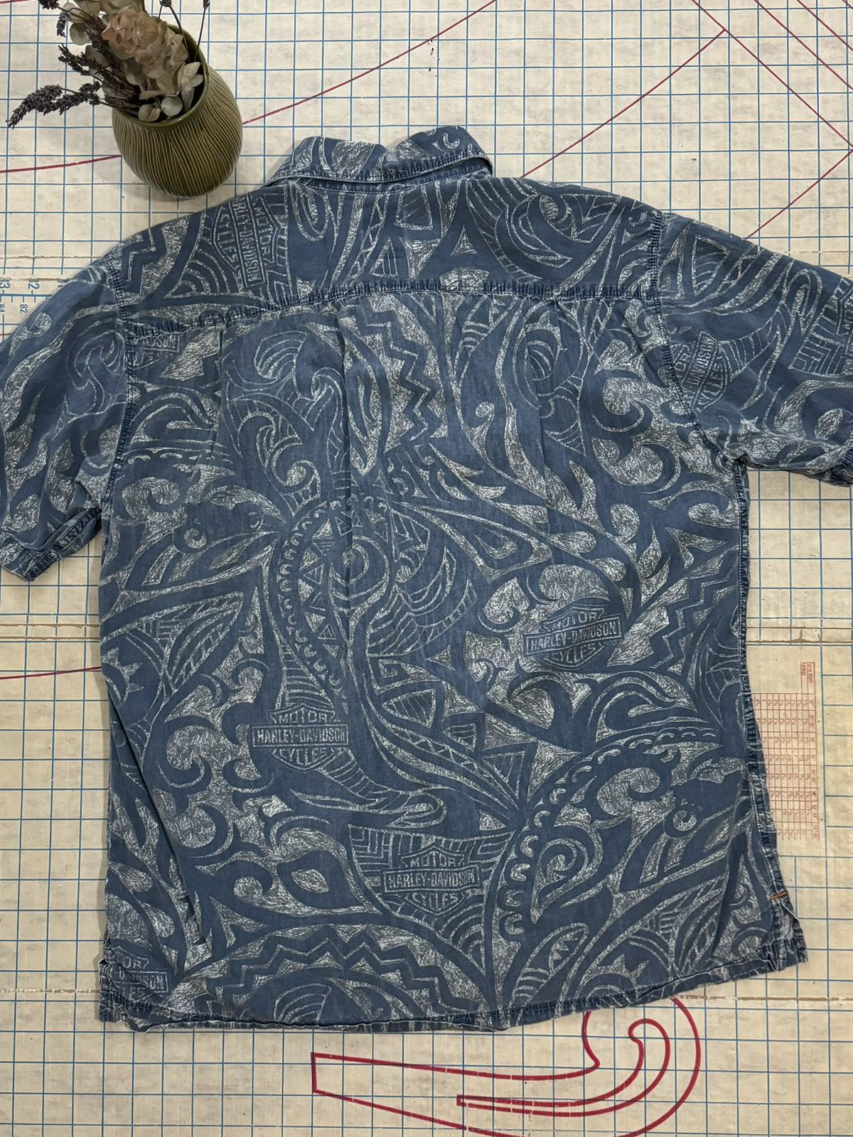 Harley Davidson Harley Davidson Hawaii Short Sleeve Button Up Shirt Large Size US L / EU 52-54 / 3 - 8 Thumbnail