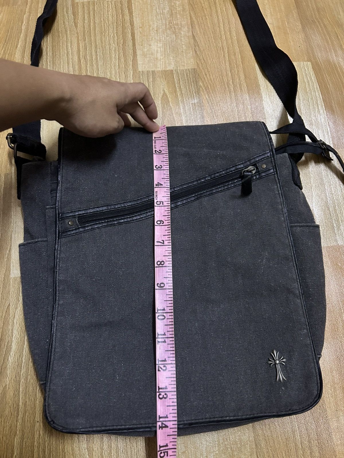 Japanese Brand FABRIC CONNECTION CROSS LOGO SLING BAG‼️ Size ONE SIZE - 5 Thumbnail