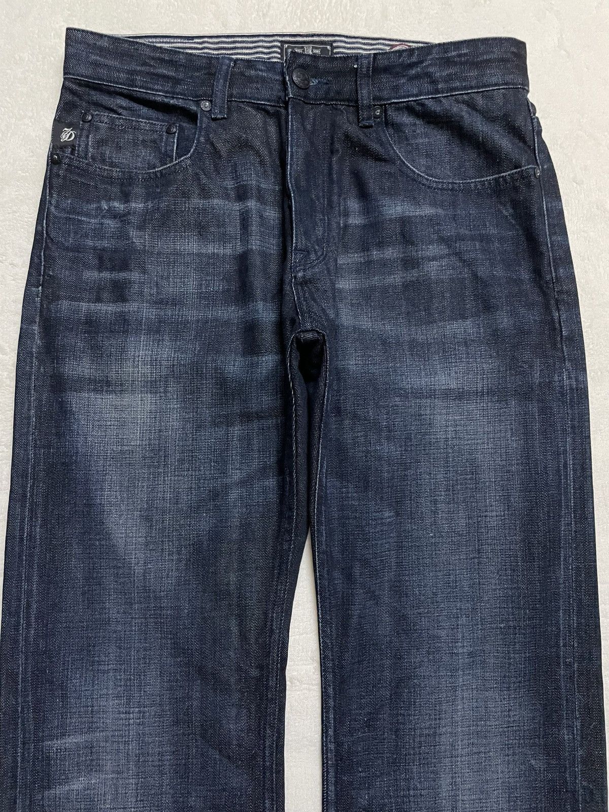 7Diamonds Vintage 7 Diamonds Mudwash Dark Jeans Size US 32 / EU 48 - 2 Thumbnail