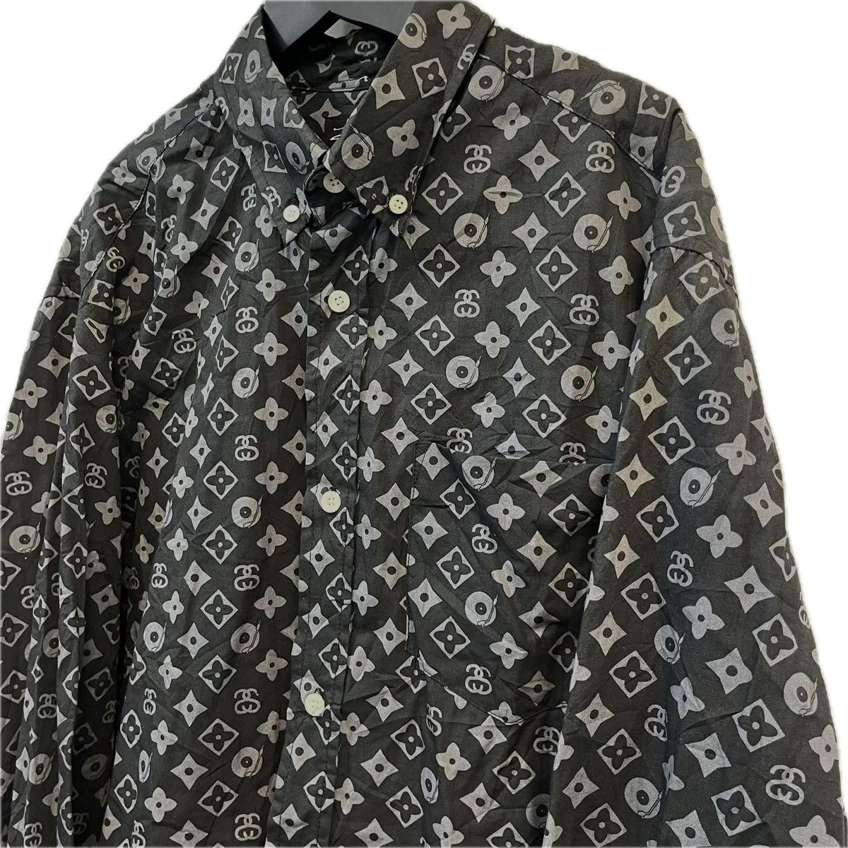 Stussy Stussy monogram LV shirts Size US L / EU 52-54 / 3 - 3 Thumbnail