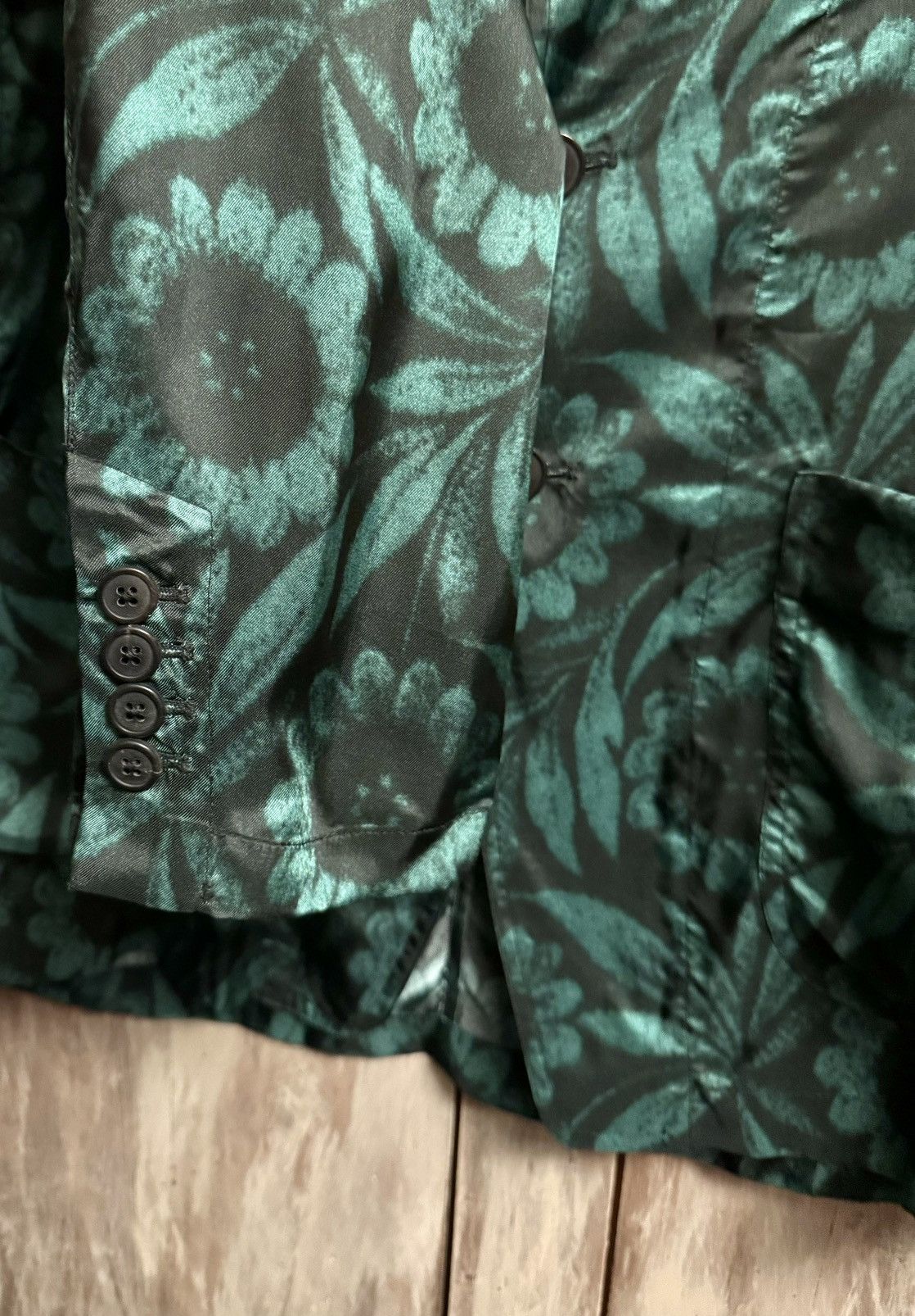 Dries Van Noten dries van noten runway printed blazer jacket 46 Size 46S - 9 Thumbnail