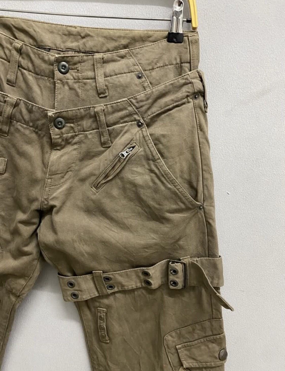 Issey Miyake × PPFM Issey Miyake bondage doube waist pants Size US 29 - 5 Thumbnail