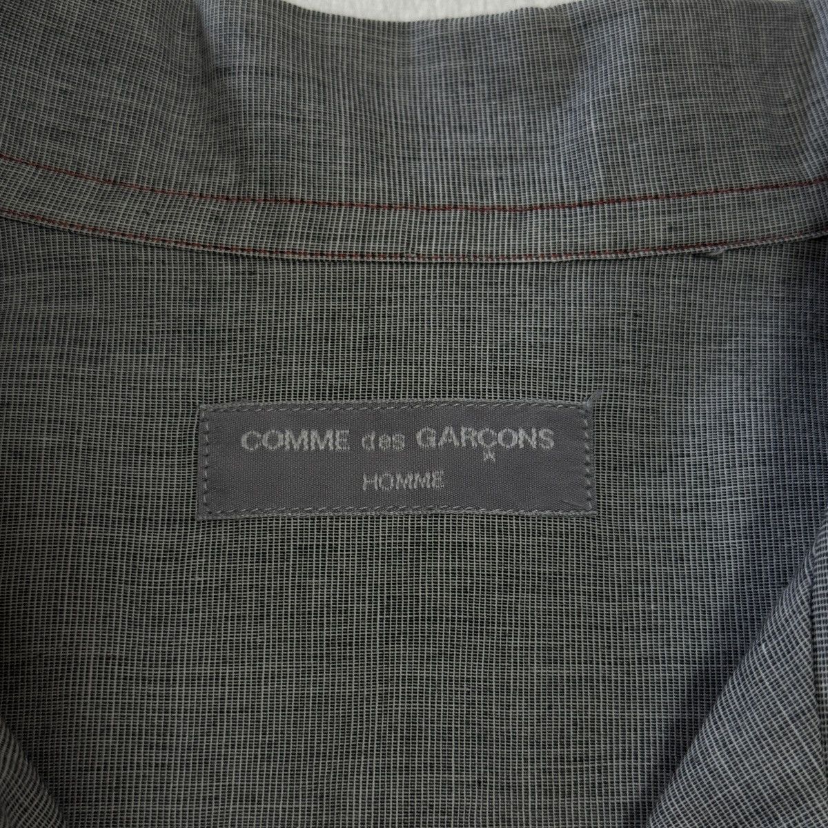 Comme des Garcons AD2001 COMME des GARCONS HOMME split logo SS shirt archive Size US M / EU 48-50 / 2 - 5 Thumbnail