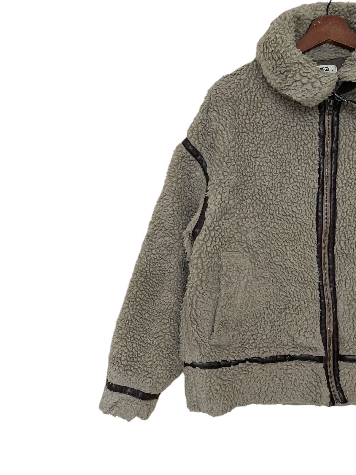 Vintage Vintage Japanese Brand Funnel Neck Fleece Jacket 2000s Size US M / EU 48-50 / 2 - 5 Thumbnail