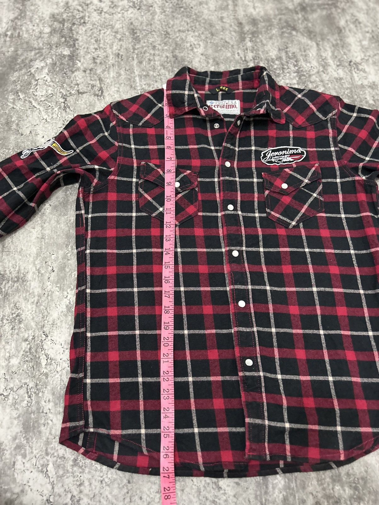 Hysteric Glamour Geronimo Pendant Goro’s Flannel Button Shirt Size US L / EU 52-54 / 3 - 13 Thumbnail