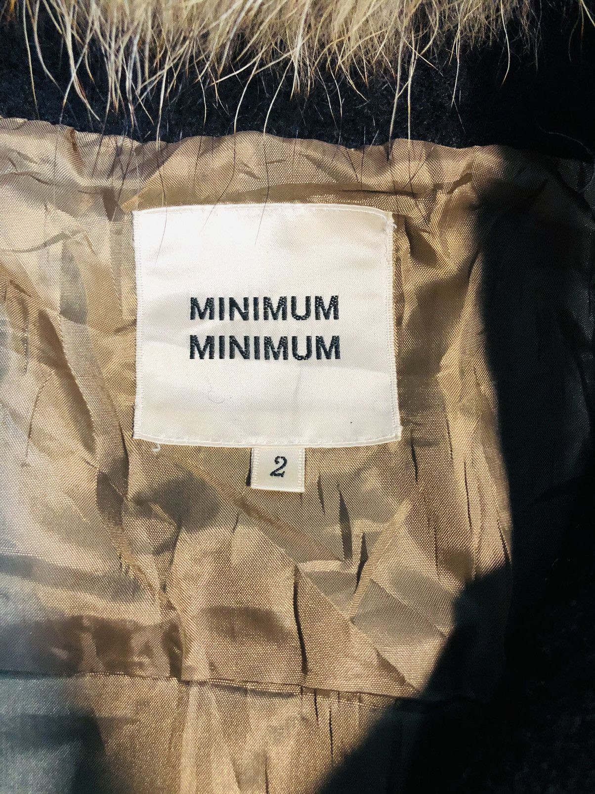 Minimum Minimum Double Breasted Hoodie Wool Jacket (11) Size US XL / EU 56 / 4 - 8 Thumbnail