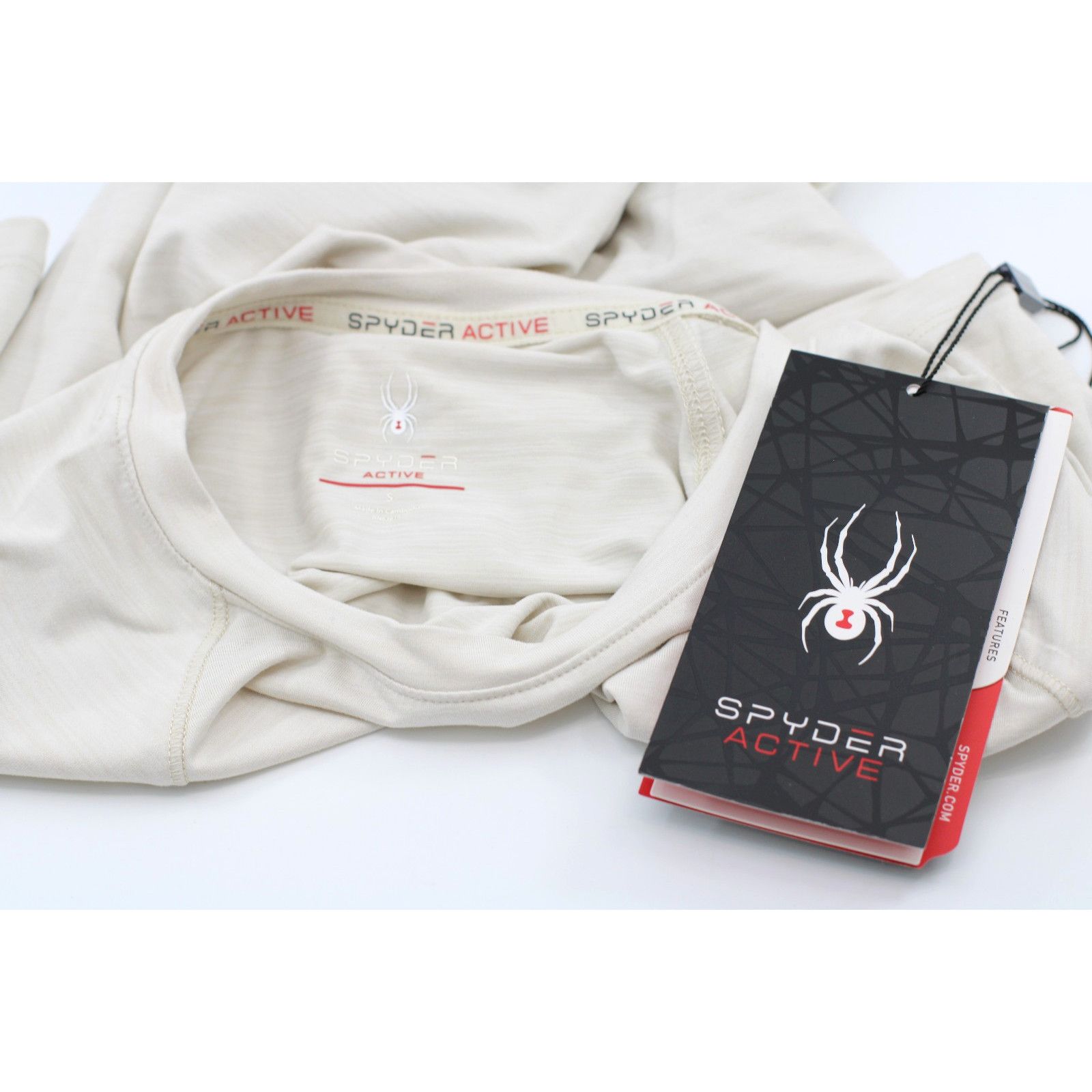 Spyder SPYDER Short Sleeve Performance Ribbed Tee Shirt Size S $48 Size S / US 4 / IT 40 - 4 Thumbnail