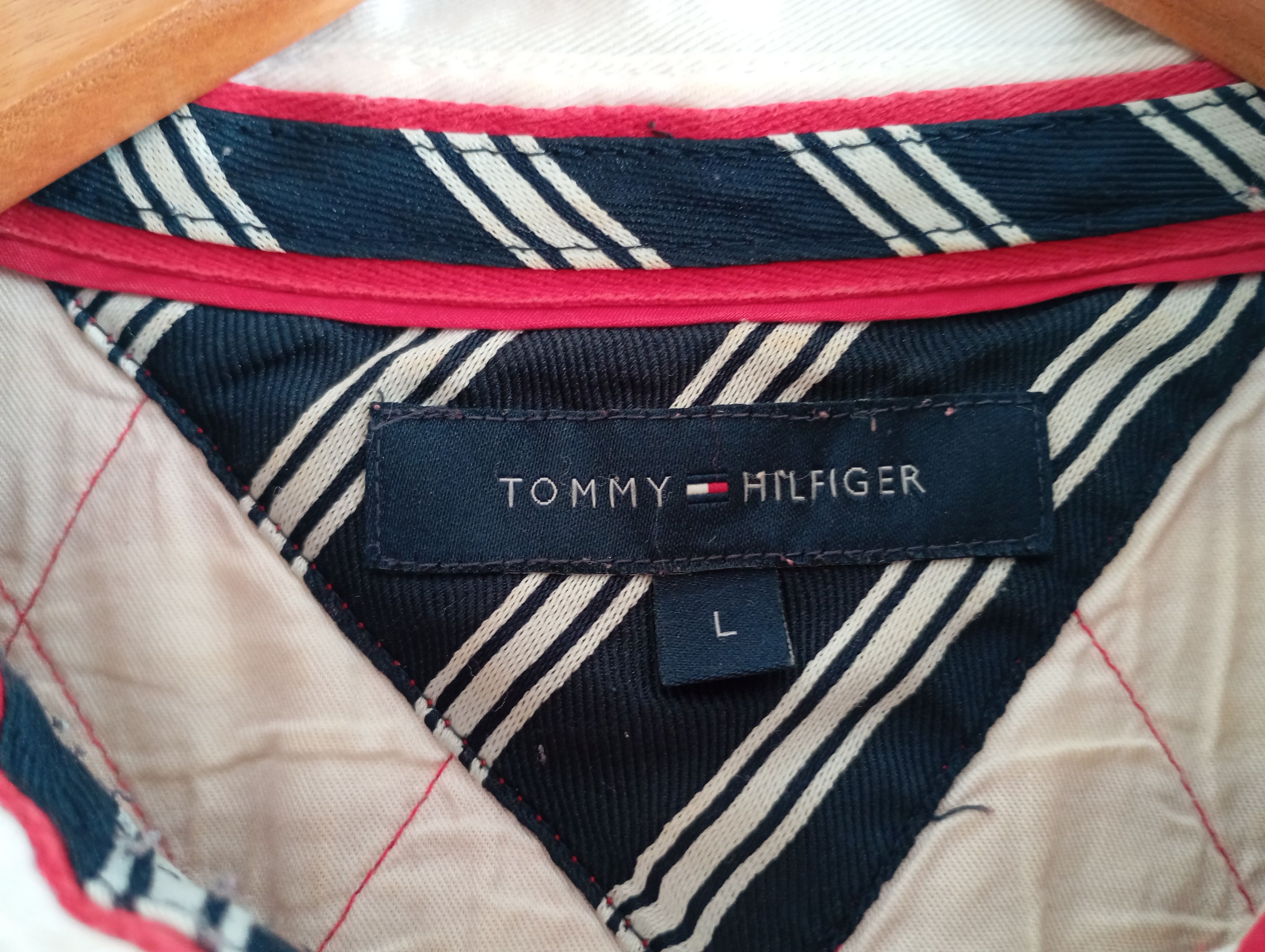 Tommy Hilfiger × Vintage Vintage Tommy Hilfiger New York College Rugby Polo Tshirt L Size US L / EU 52-54 / 3 - 9 Thumbnail