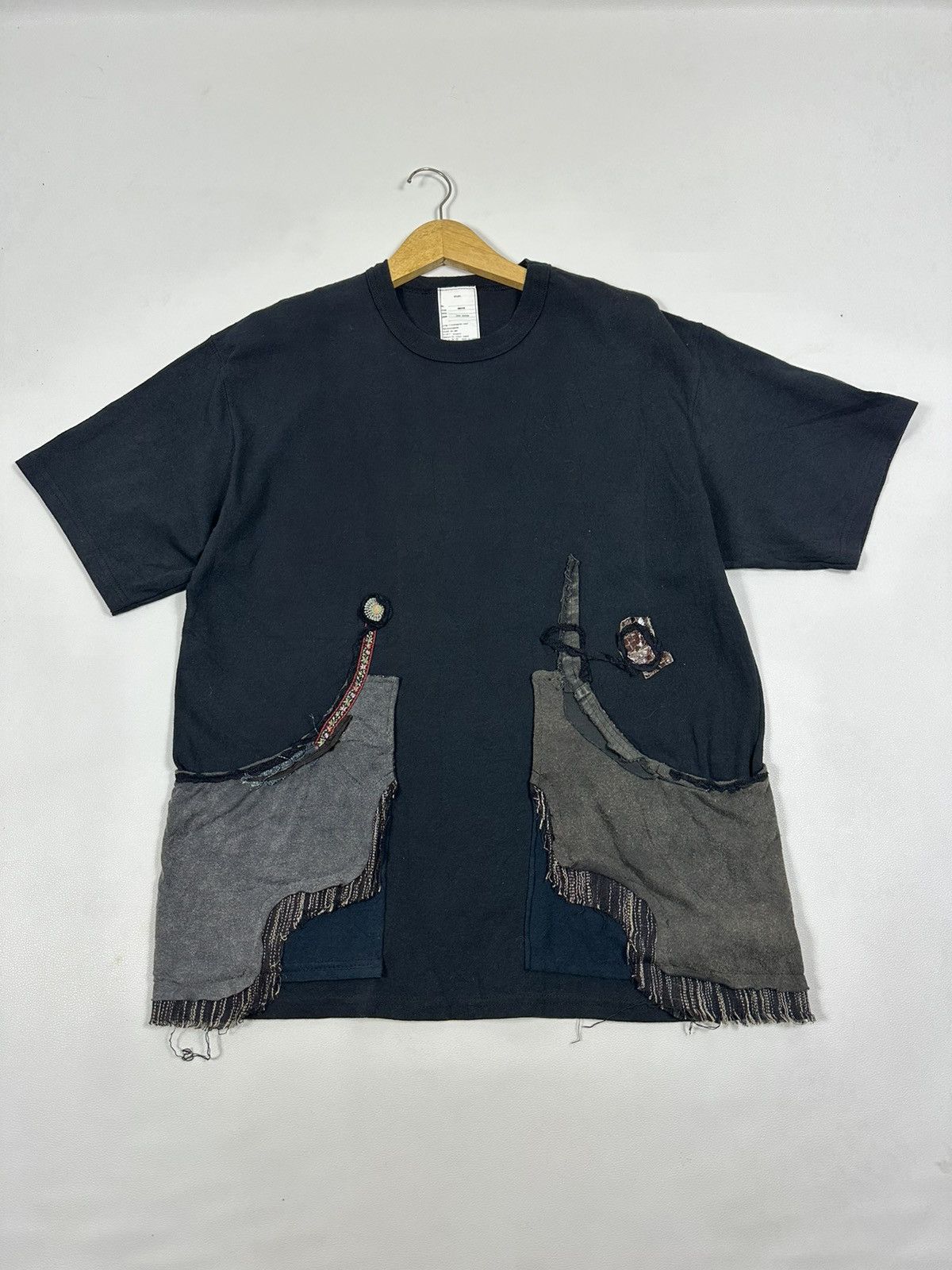 Japanese Brand Gilet Meguroku Tokyo Japan Reworked Tshirt from Champion Size US M / EU 48-50 / 2 - 1 Thumbnail