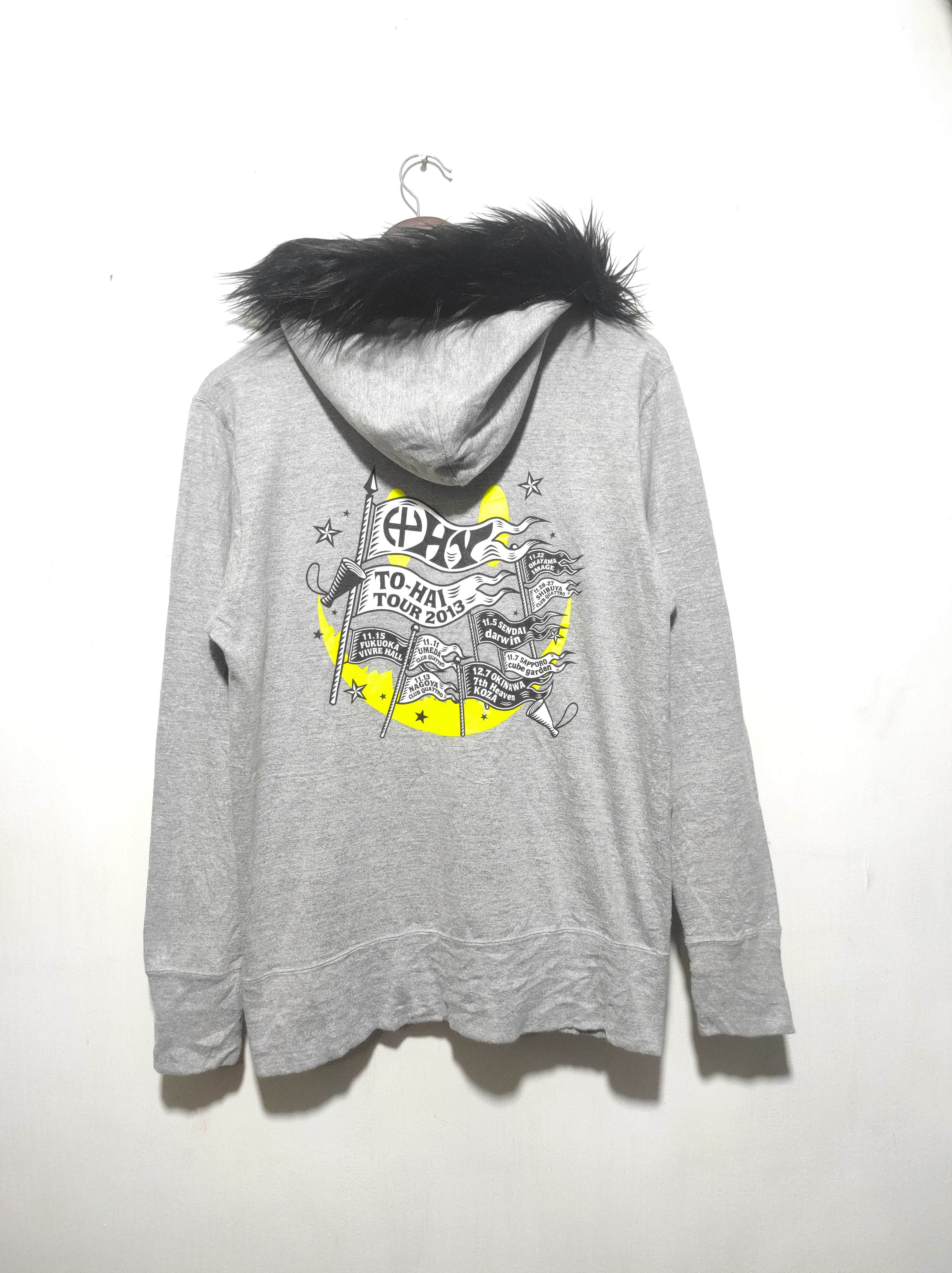 Band Tees HY TO-HAI TOUR 2013 Zip Fur Hoodie i6w9 LGB style Size US M / EU 48-50 / 2 - 13 Thumbnail