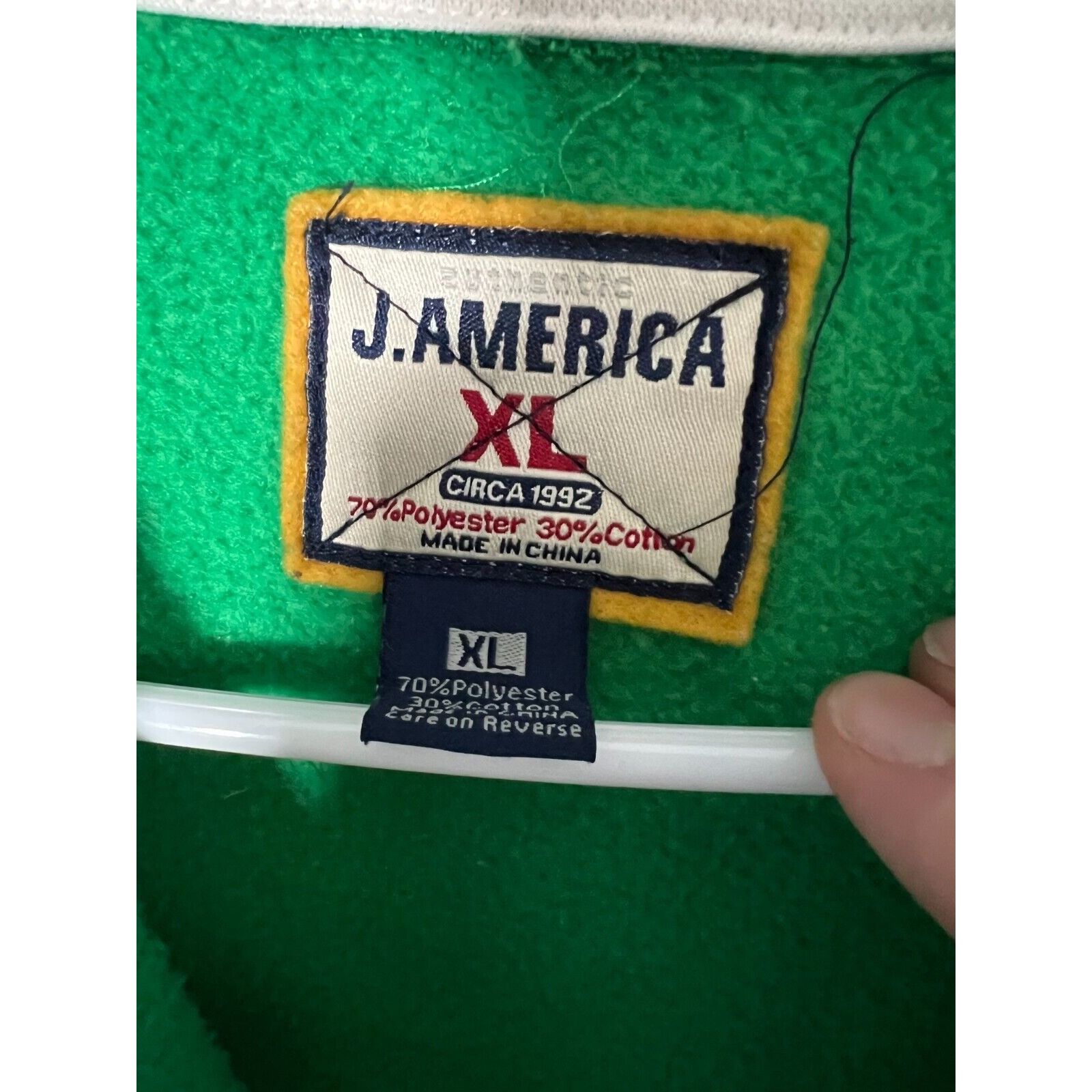 Other 2011 Rugby World Cup Zip up Heineken Stripes white Green XLa Size US XL / EU 56 / 4 - 4 Thumbnail
