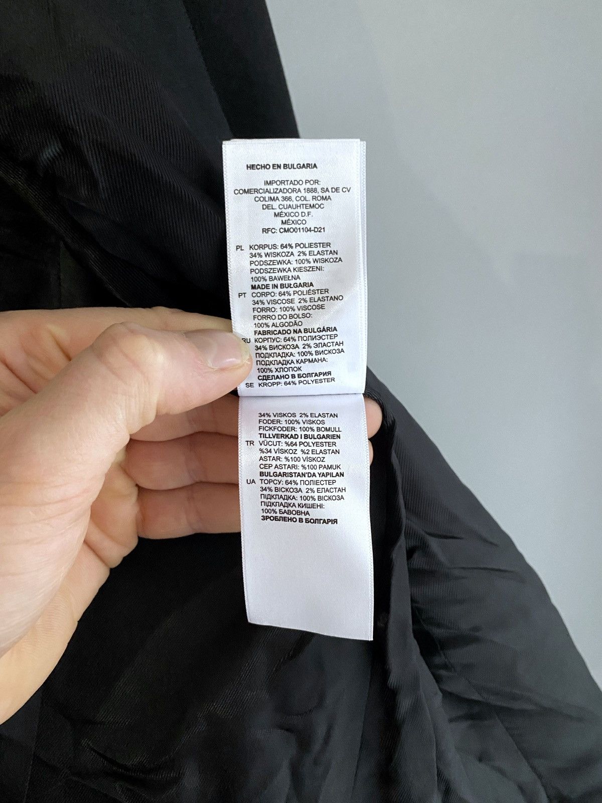Designer × Sandro Sandro Paris Women's Black Blazer, Size 38 / S-M Size M / US 6-8 / IT 42-44 - 18 Thumbnail
