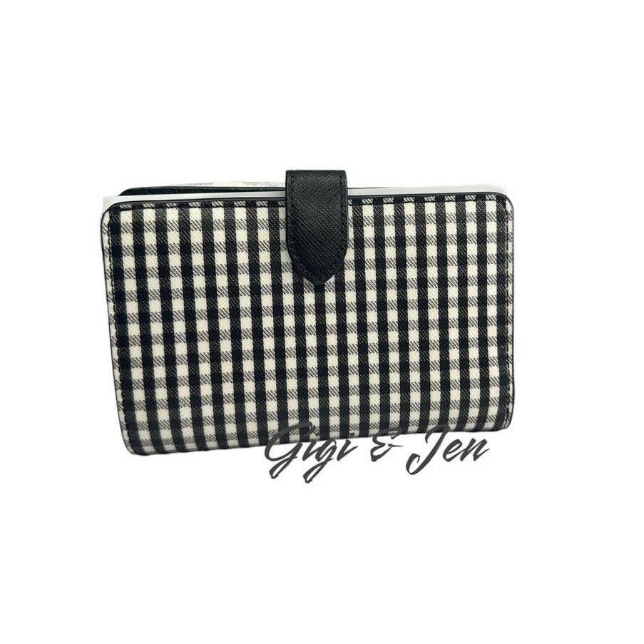 Kate Spade Kate spade Madison Jazzy Gingham Printed Medium Wallet Size ONE SIZE - 2 Thumbnail