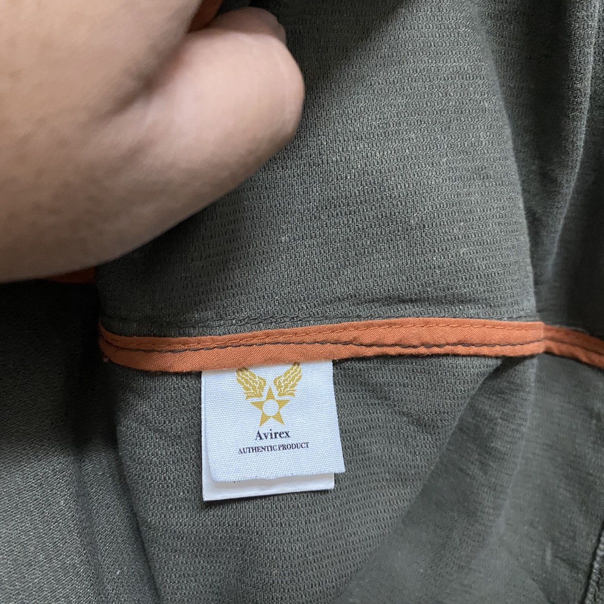 Avirex × Vintage Vintage Avirex USA Certificate Military Chore Button Up Size US L / EU 52-54 / 3 - 10 Thumbnail