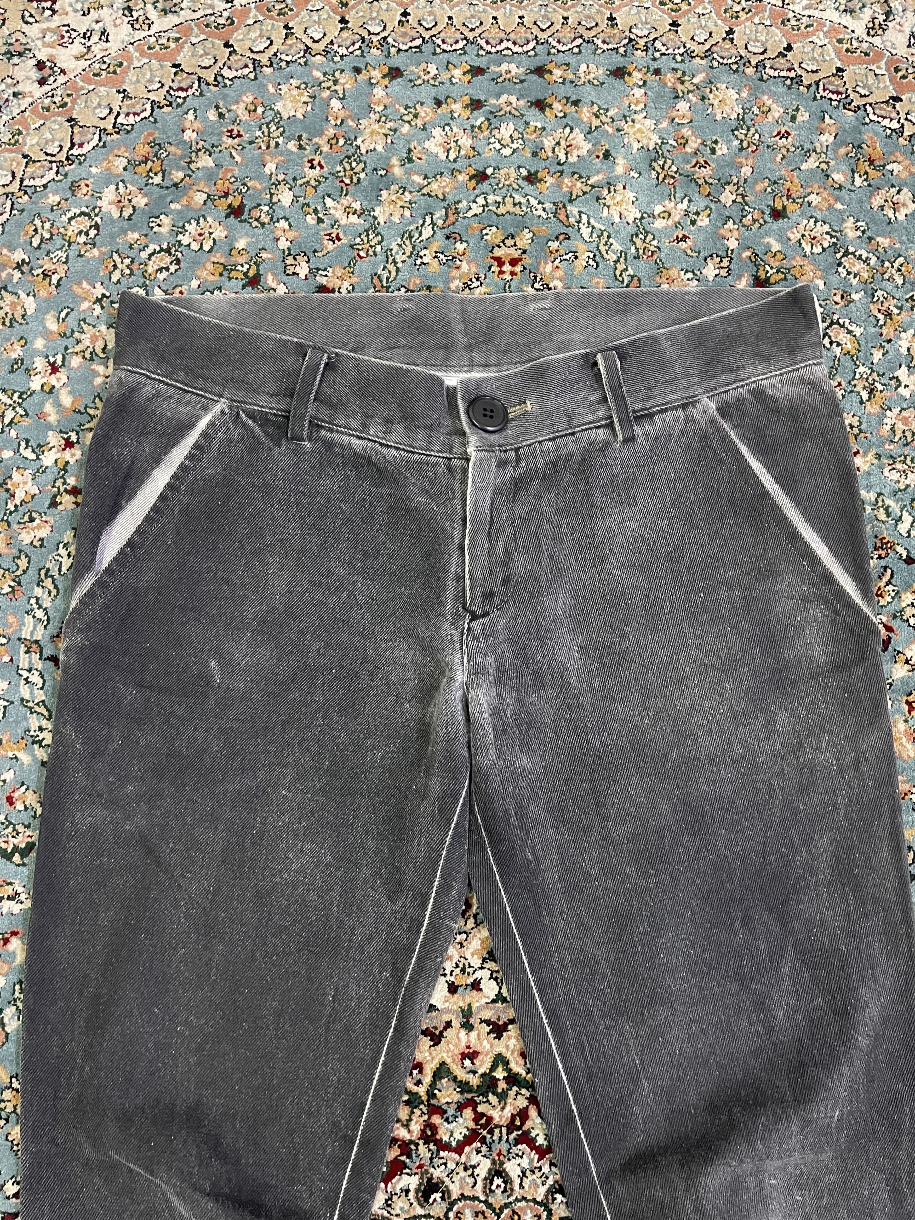 Limi Feu Yohji Yamamoto limi feu Sulfur Denim Size 32" / US 10 / IT 46 - 2 Thumbnail
