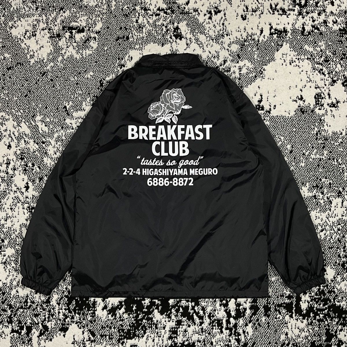 BREAKFAST CLUB TOKYO NYLON COACH JKT(only released in japan)