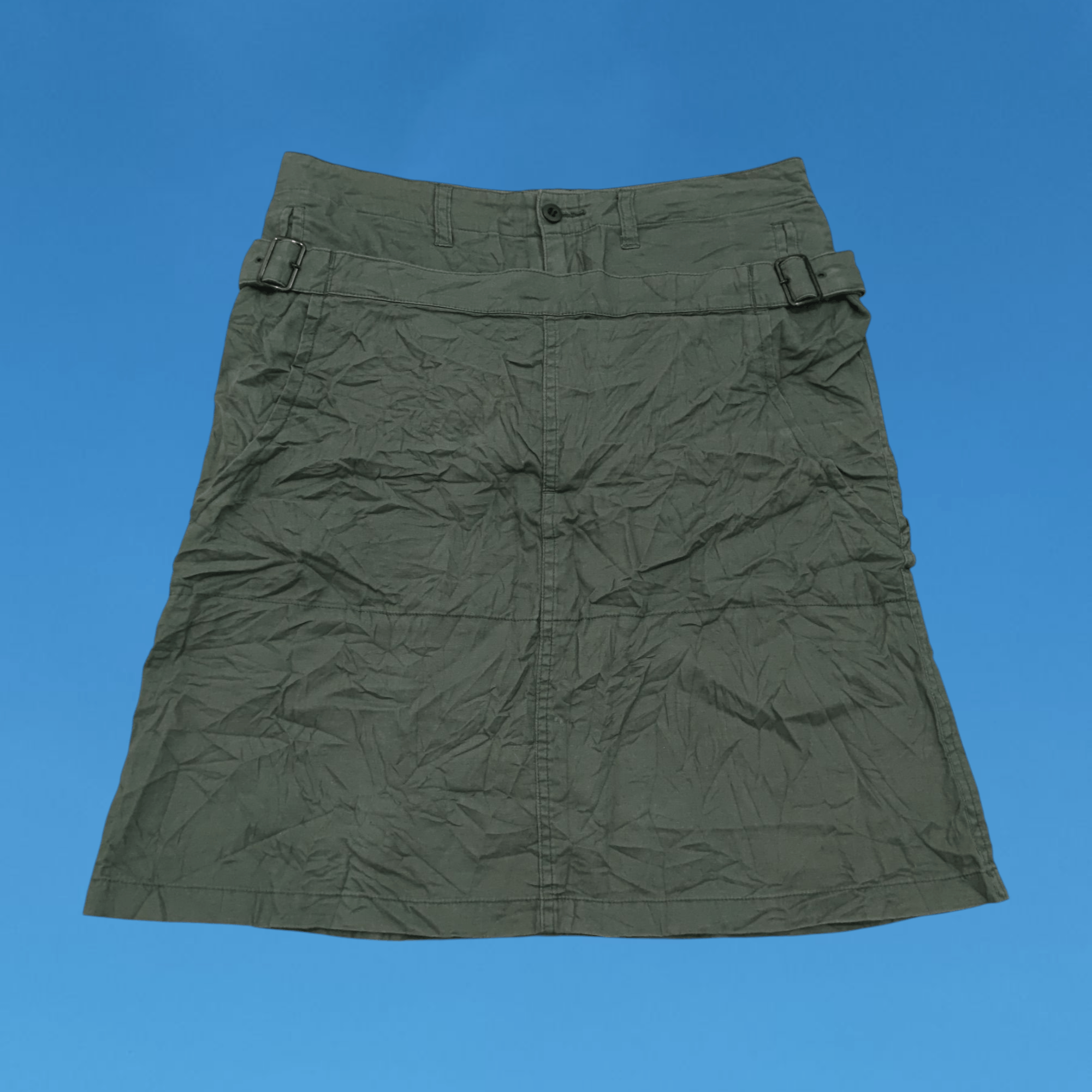 Issey Miyake × Zucca Zucca By Issey Miyake Work Military 4 Pocket Skirt Size 31" - 1 Thumbnail