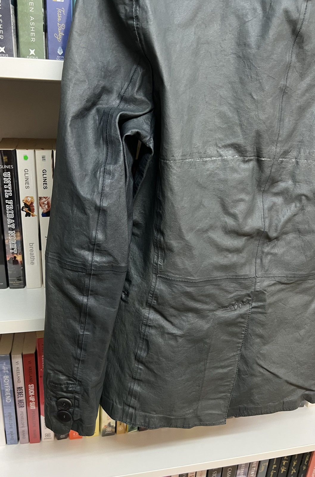 Emporio Armani Emporio Armani Lamb Leather Jacket Size US S / EU 44-46 / 1 - 8 Thumbnail
