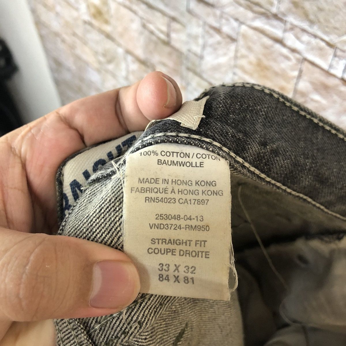 Gap Gap grey Denim Pants #7577 Size US 32 / EU 48 - 24 Thumbnail