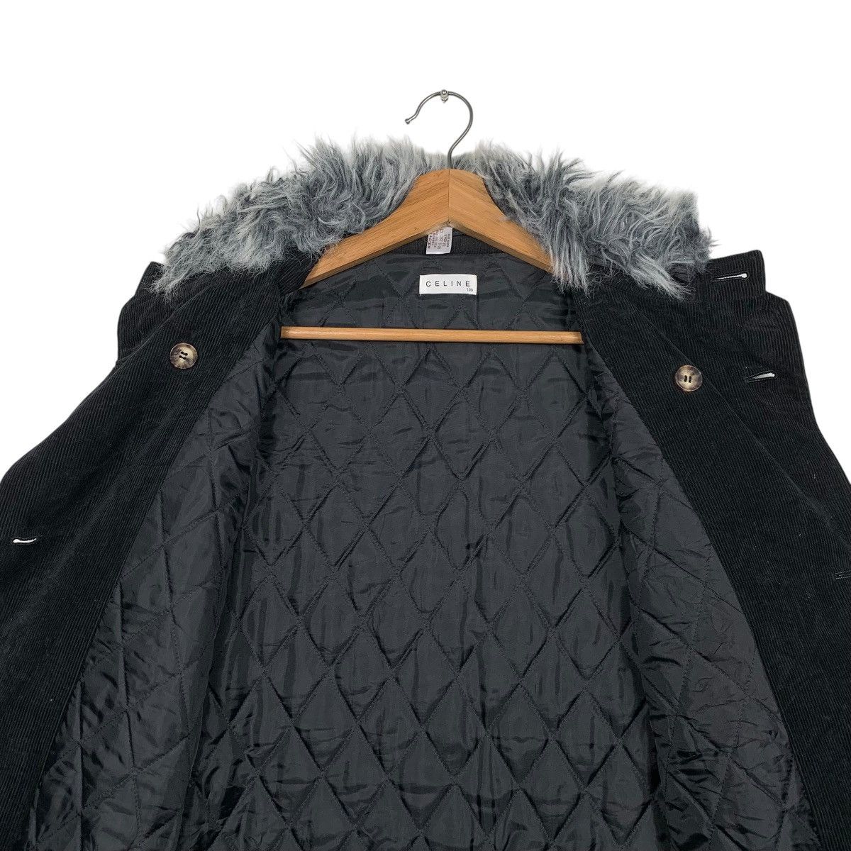 Celine Celine Double Breasted Coat Size XXS / US 00 / IT 34 - 12 Thumbnail