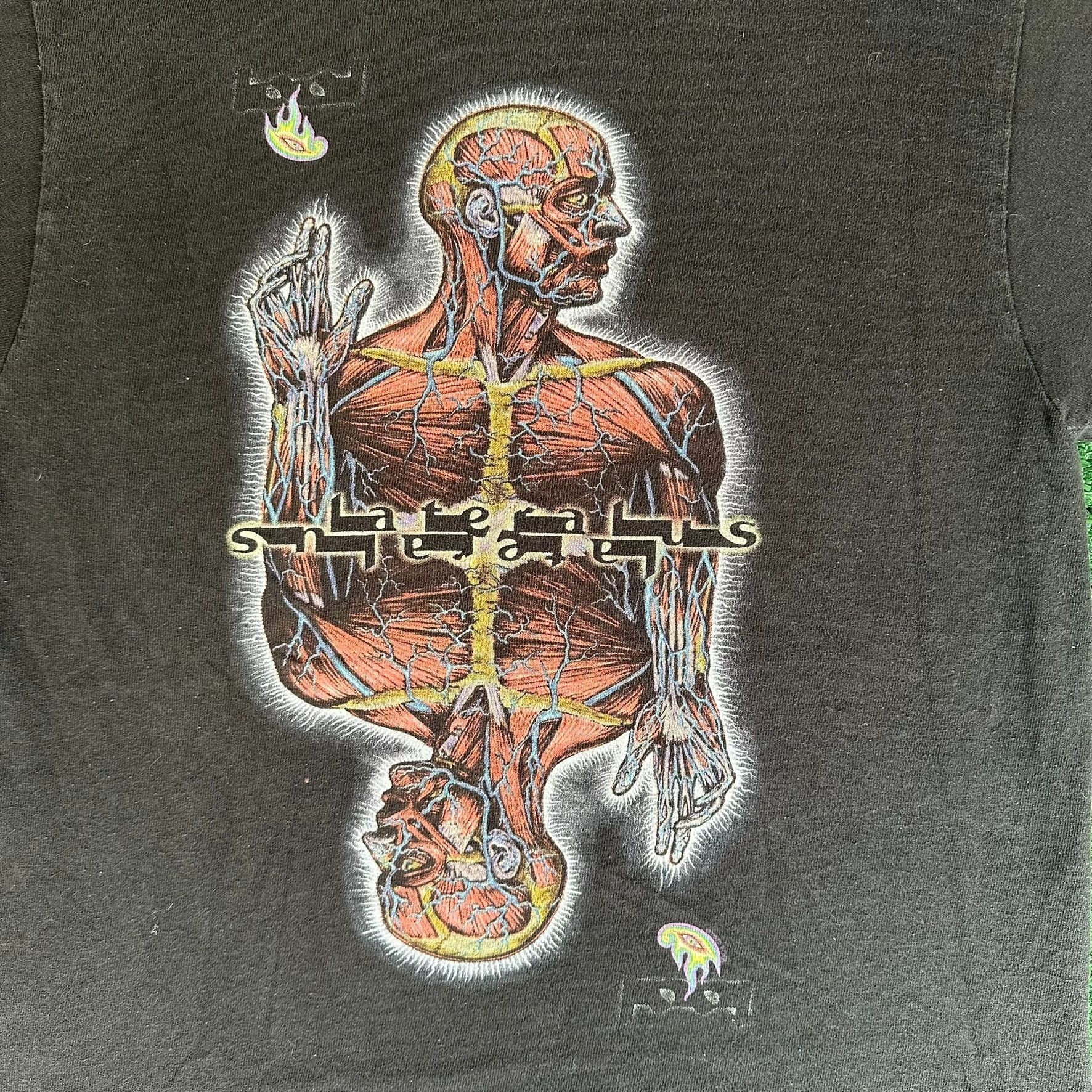 Band Tees Vintage Y2K TOOL Lateralus T-Shirt Faded Black Boxy Alex Gra Size US S / EU 44-46 / 1 - 2 Thumbnail
