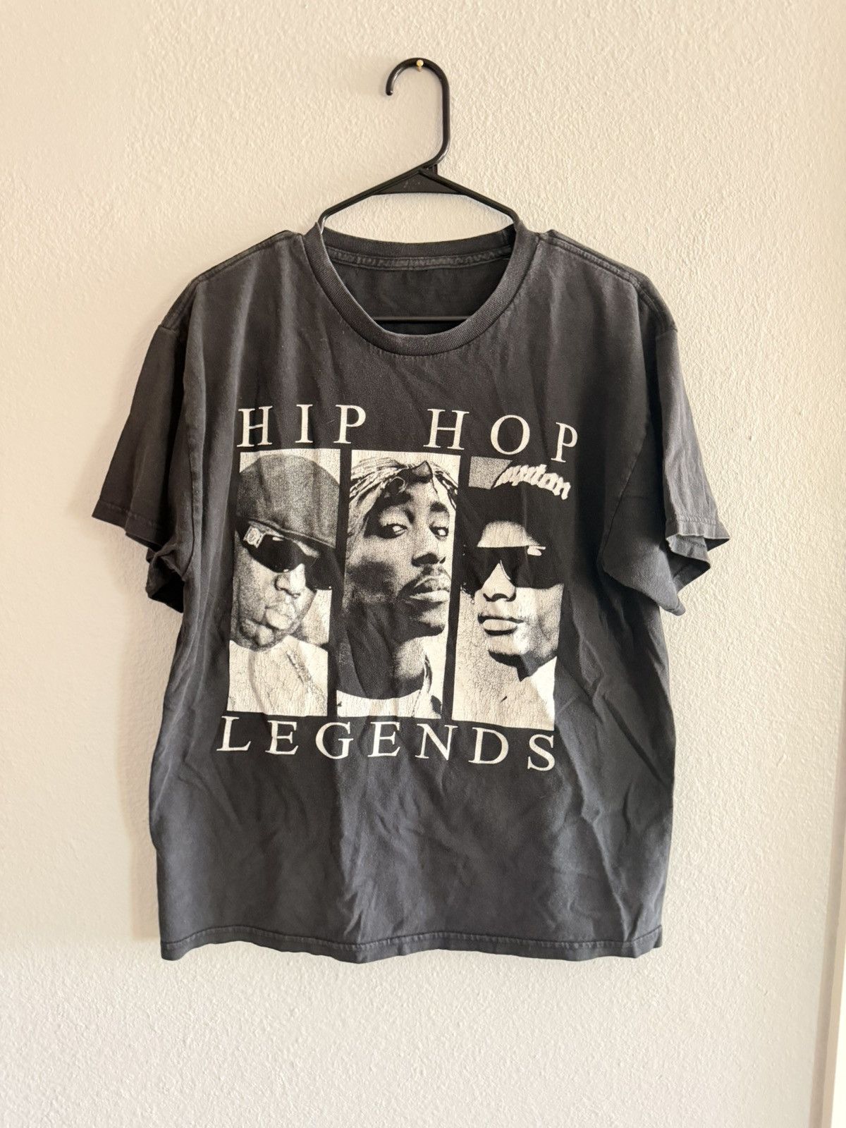 Vintage 90s vintage t-shirt // Tupac + Biggie + Dr. Dre Size US M / EU 48-50 / 2 - 1 Thumbnail