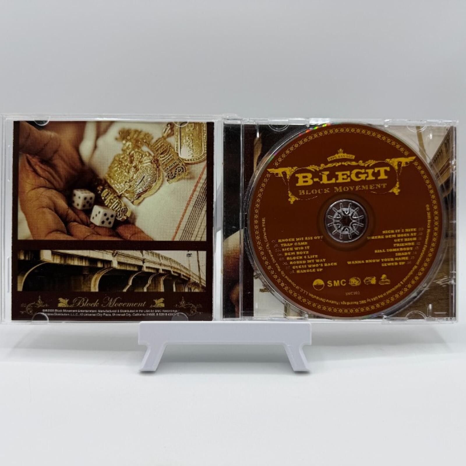 Other B-Legit - Block Movement (2005) - Audio CD - Hip Hop Size ONE SIZE - 3 Thumbnail
