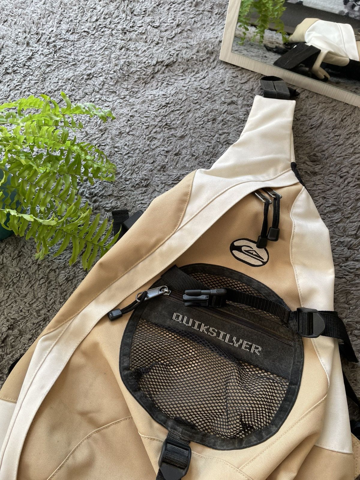 Quiksilver × Vintage 00s Quicksilver Streetwear Vintage Gorpcore Y2k Rare Archive Size ONE SIZE - 3 Thumbnail