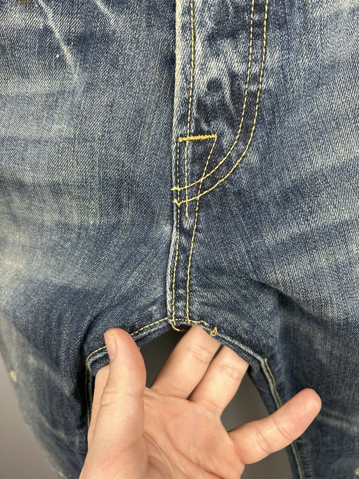 Vintage Ed Hardy Jeans Skull Big Logo