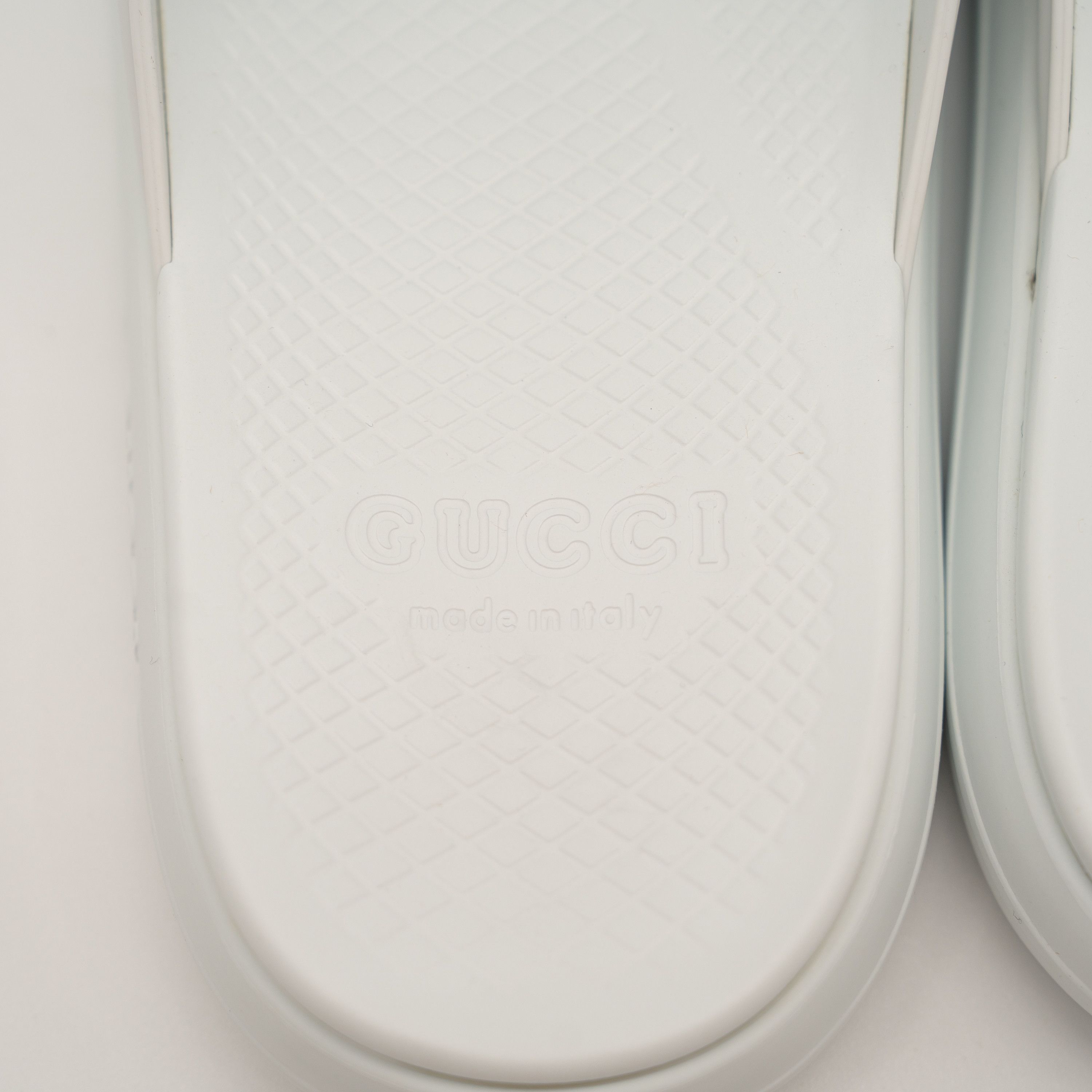 Gucci 8G 8.5 us Gucci Web Slides Sandals White Green Red Rubber Size US 8.5 / EU 41-42 - 8 Thumbnail