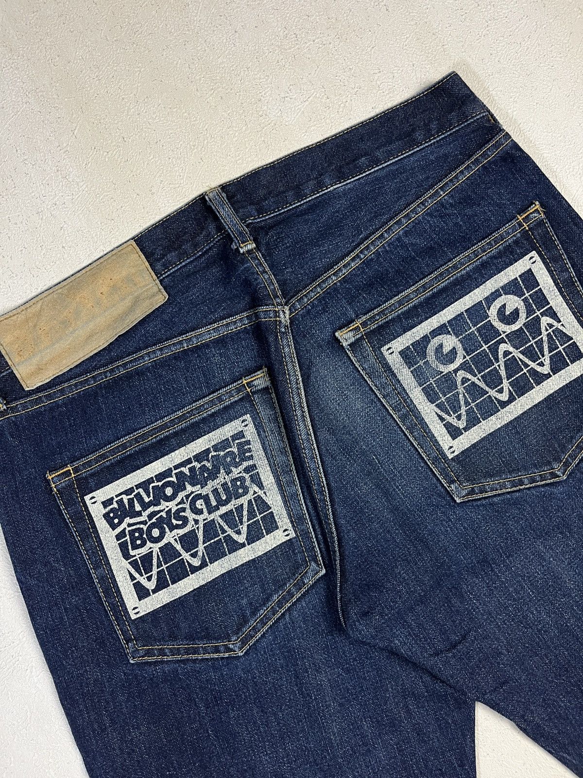 Billionaire Boys Club Season 5 2007 BBC Icecream Robot Denim Jeans Size US 32 / EU 48 - 4 Thumbnail