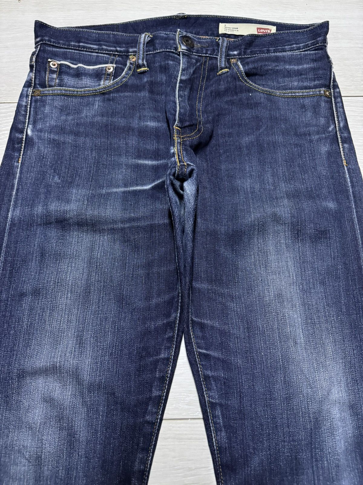 Levi's Vintage Levis 511 Y2K Japan 511 Selvedge Slim Fit Jeans Size US 32 / EU 48 - 4 Thumbnail