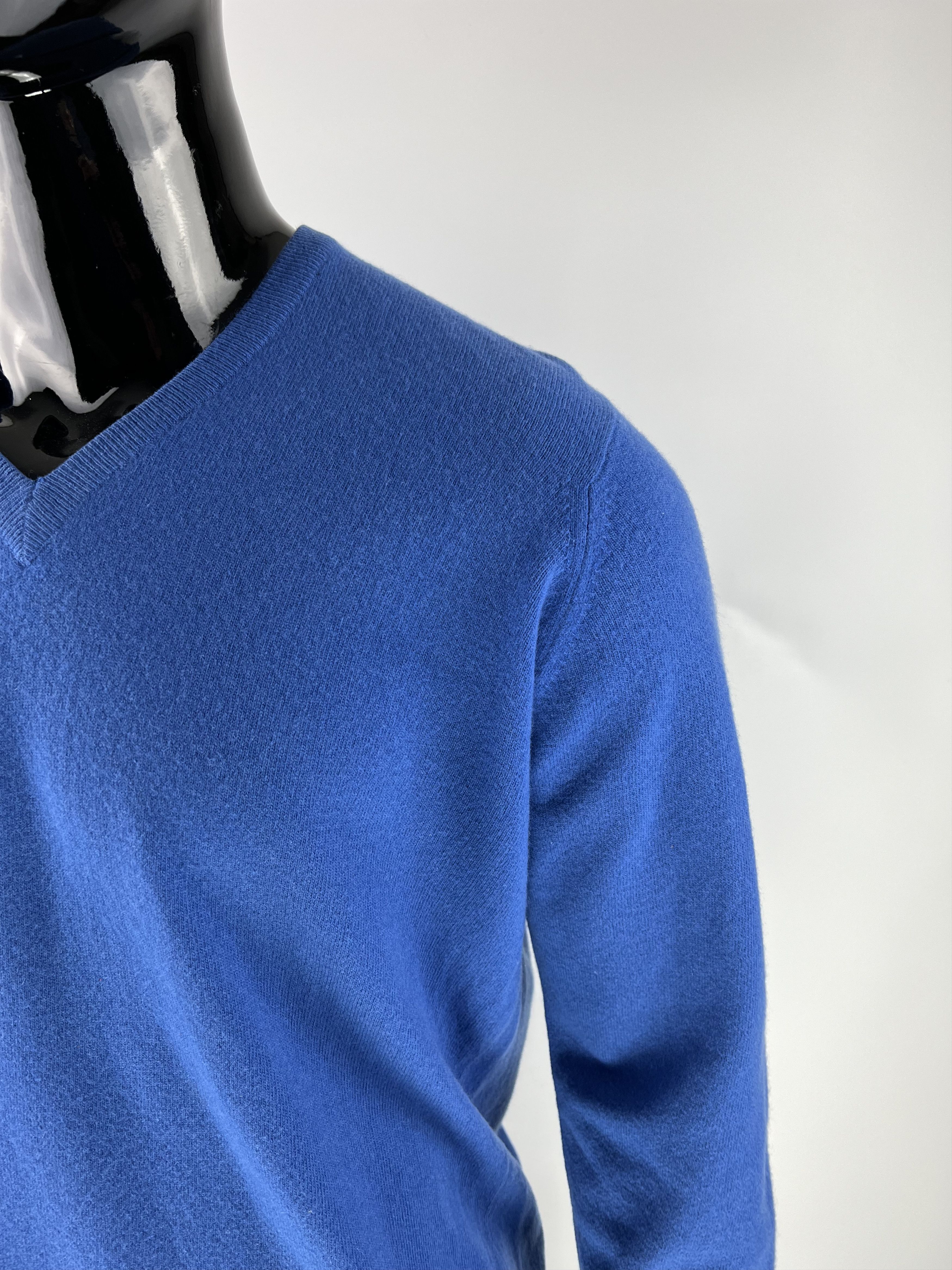 Ballantyne Ballantyne Vintage 100% Super Geelong Wool V-Neck Sweater L Size US L / EU 52-54 / 3 - 3 Thumbnail
