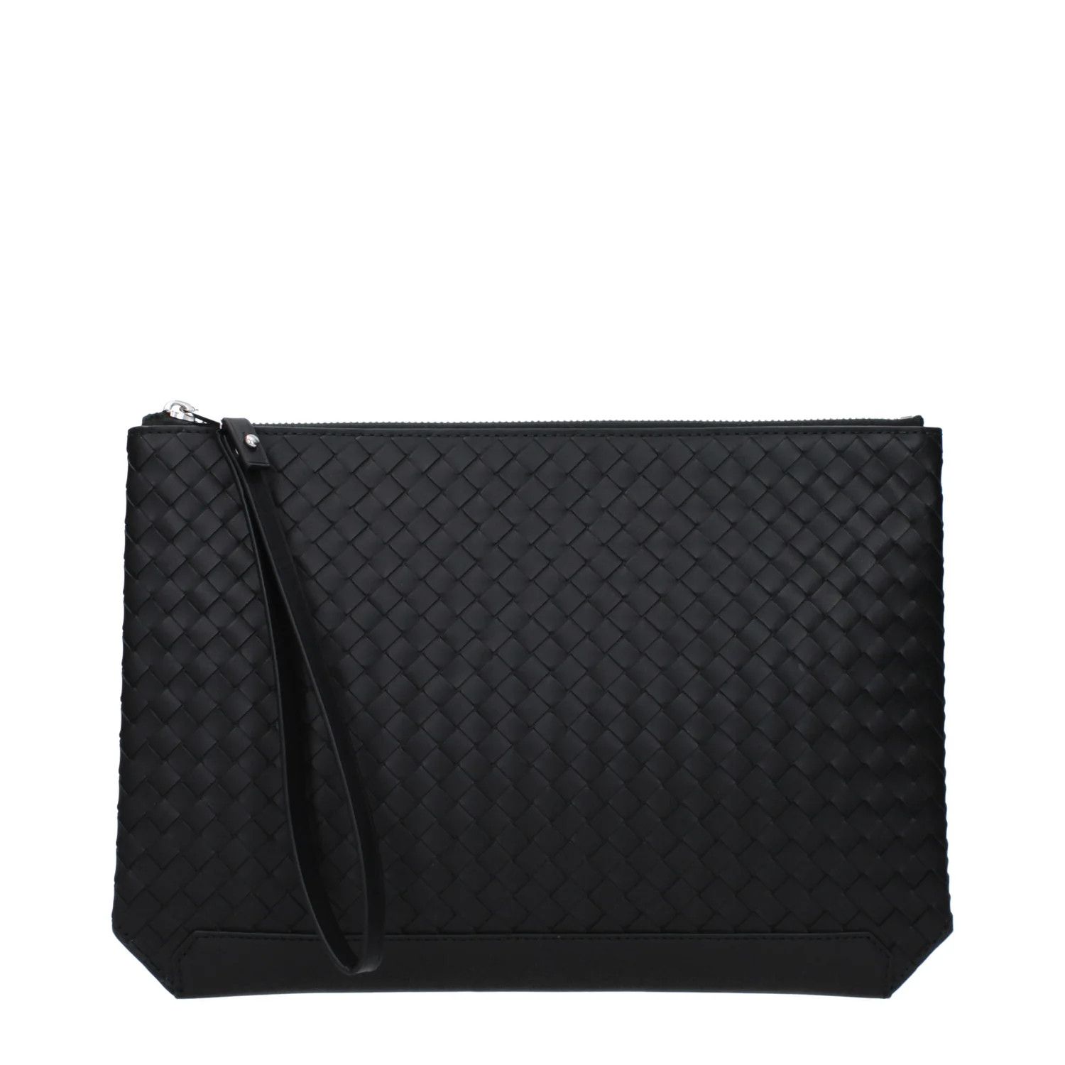 Bottega Veneta ob1o1e0325 Size: OS / Leather Clutch in Black Size ONE SIZE - 1 Thumbnail
