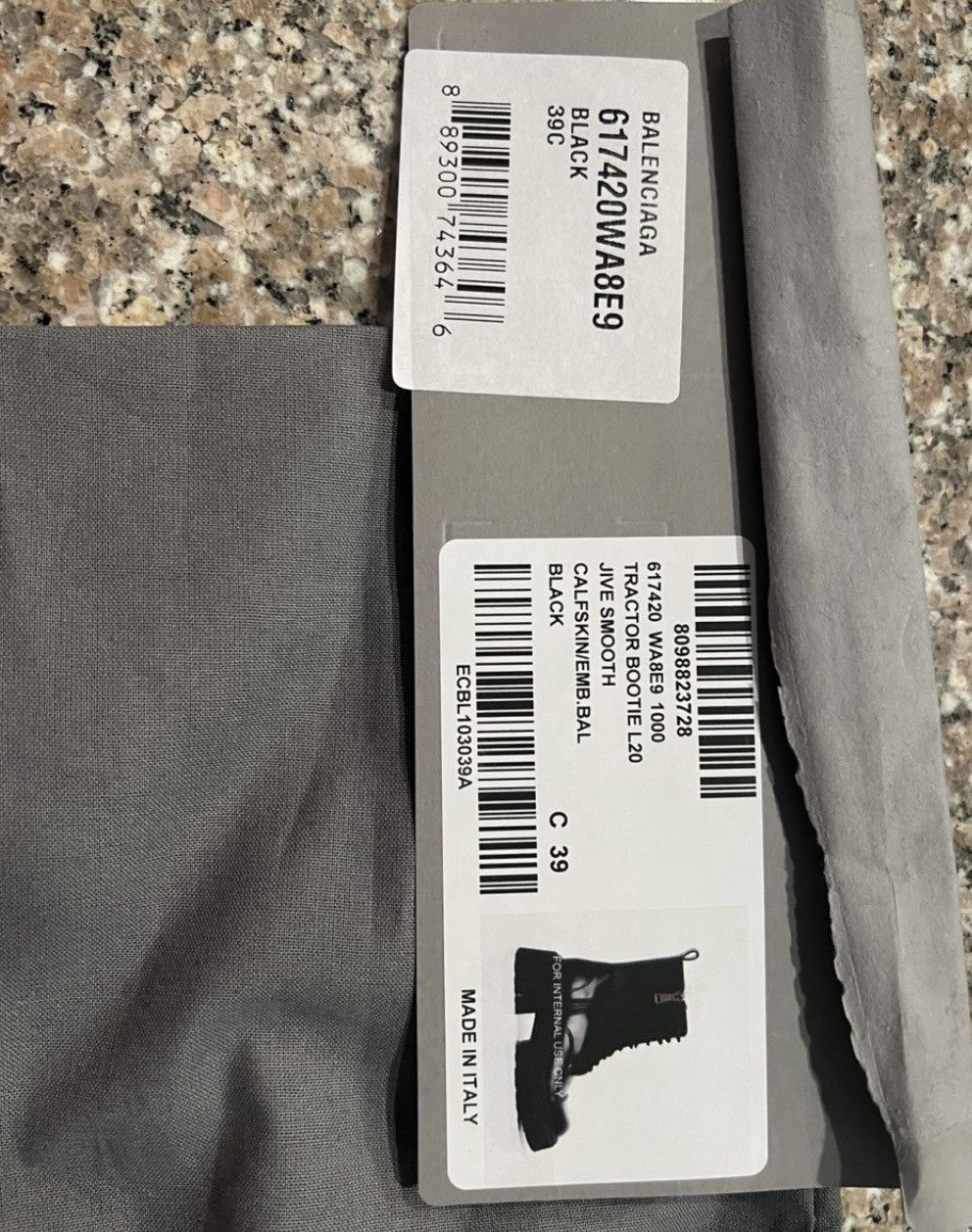 Balenciaga Balenciaga Leather Biker Boots Size US 7 / EU 40 - 7 Thumbnail