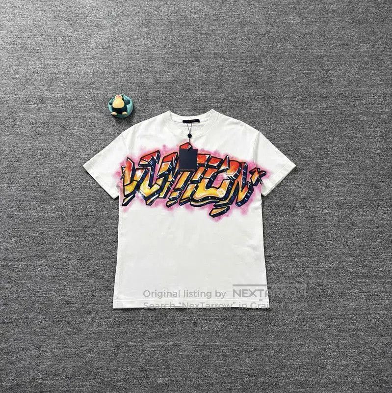 Louis Vuitton Louis Vuitton White Cotton Men's T-Shirt XS . Size US XS / EU 42 / 0 - 1 Thumbnail